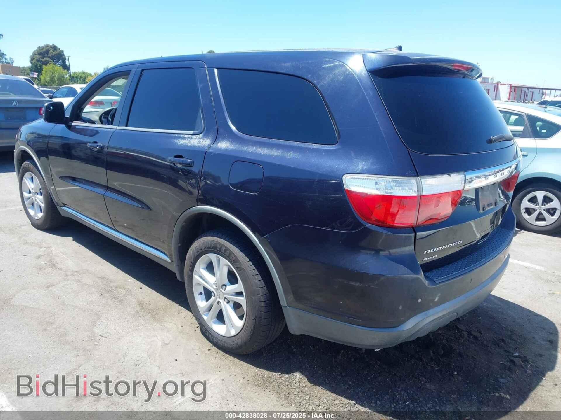 2011 DODGE DURANGO - VIN: 1D4RE2GG5BC616062 - Фото 3