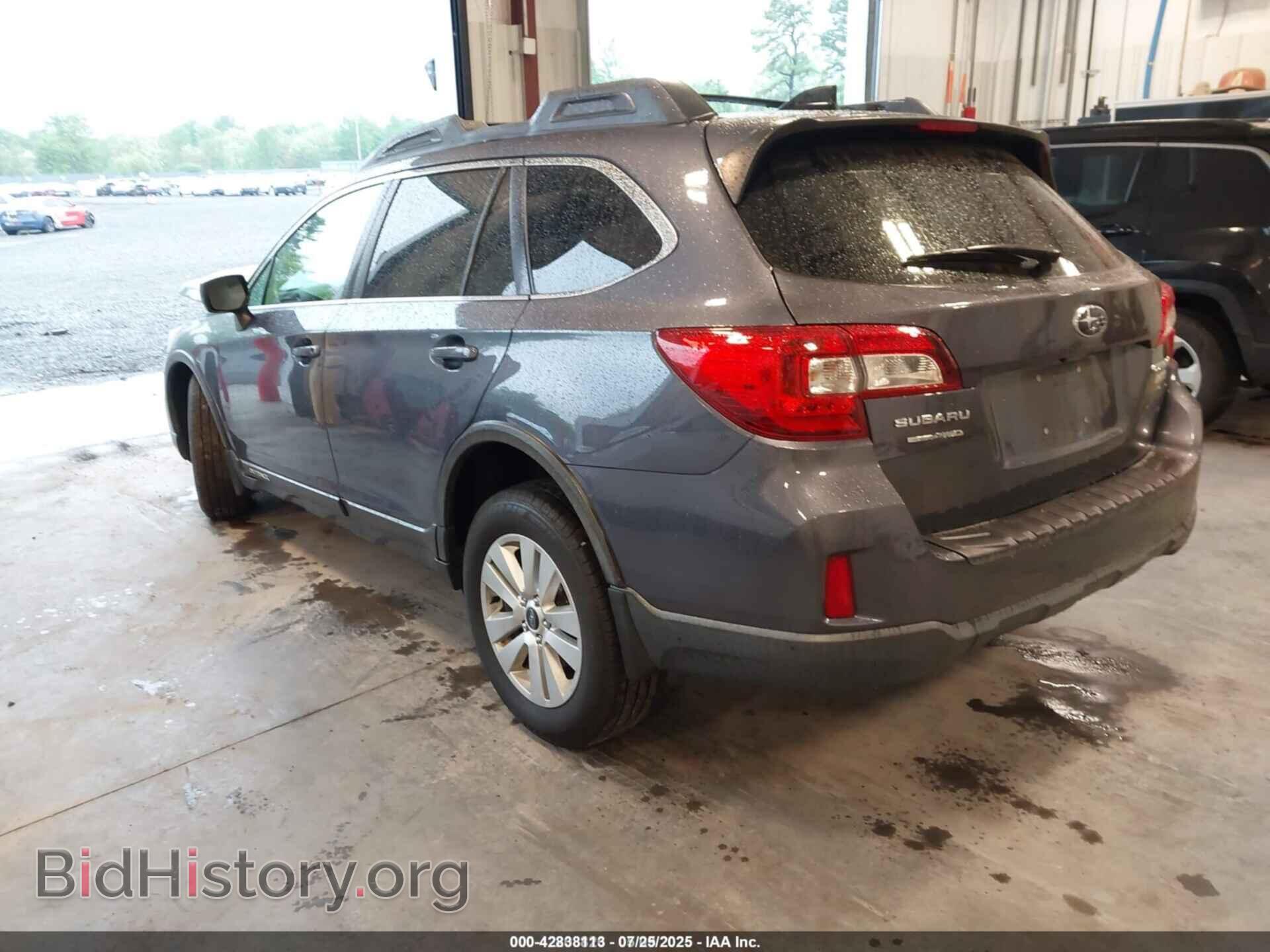 2016 SUBARU OUTBACK - VIN: 4S4BSADC0G3241591 - Фото 3