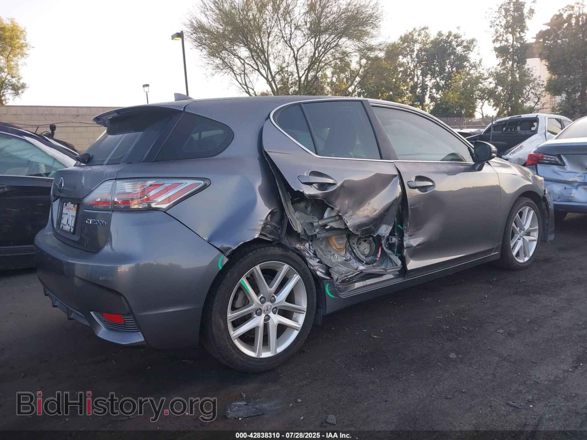 2015 LEXUS CT 200H - VIN: JTHKD5BH1F2246063 - Фото 6