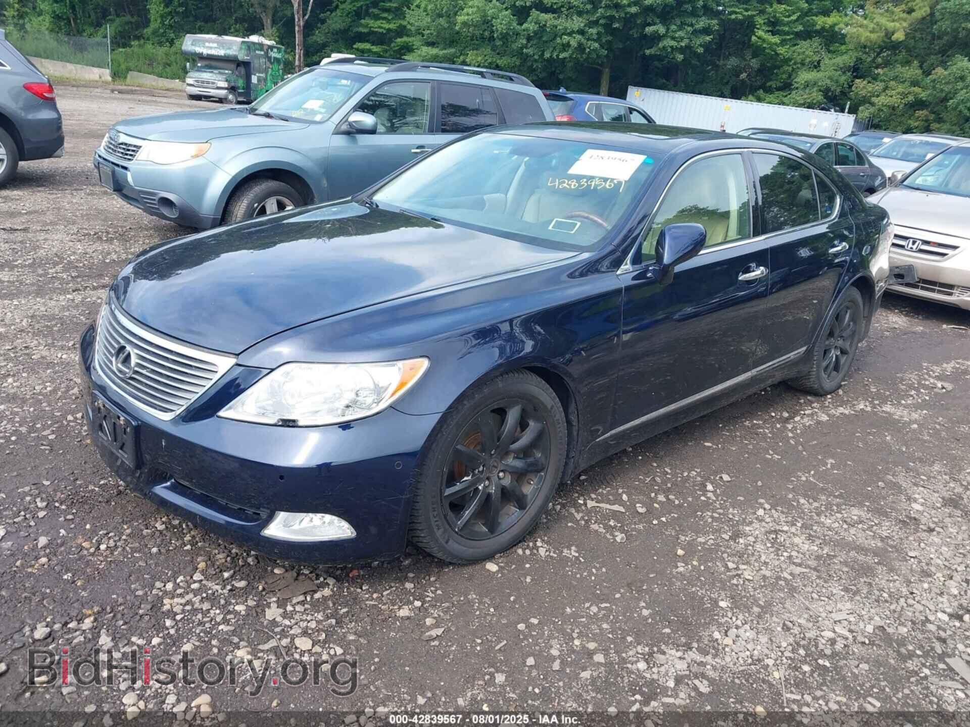 2007 LEXUS LS 460 - VIN: JTHBL46FX75016737 - Фото 2