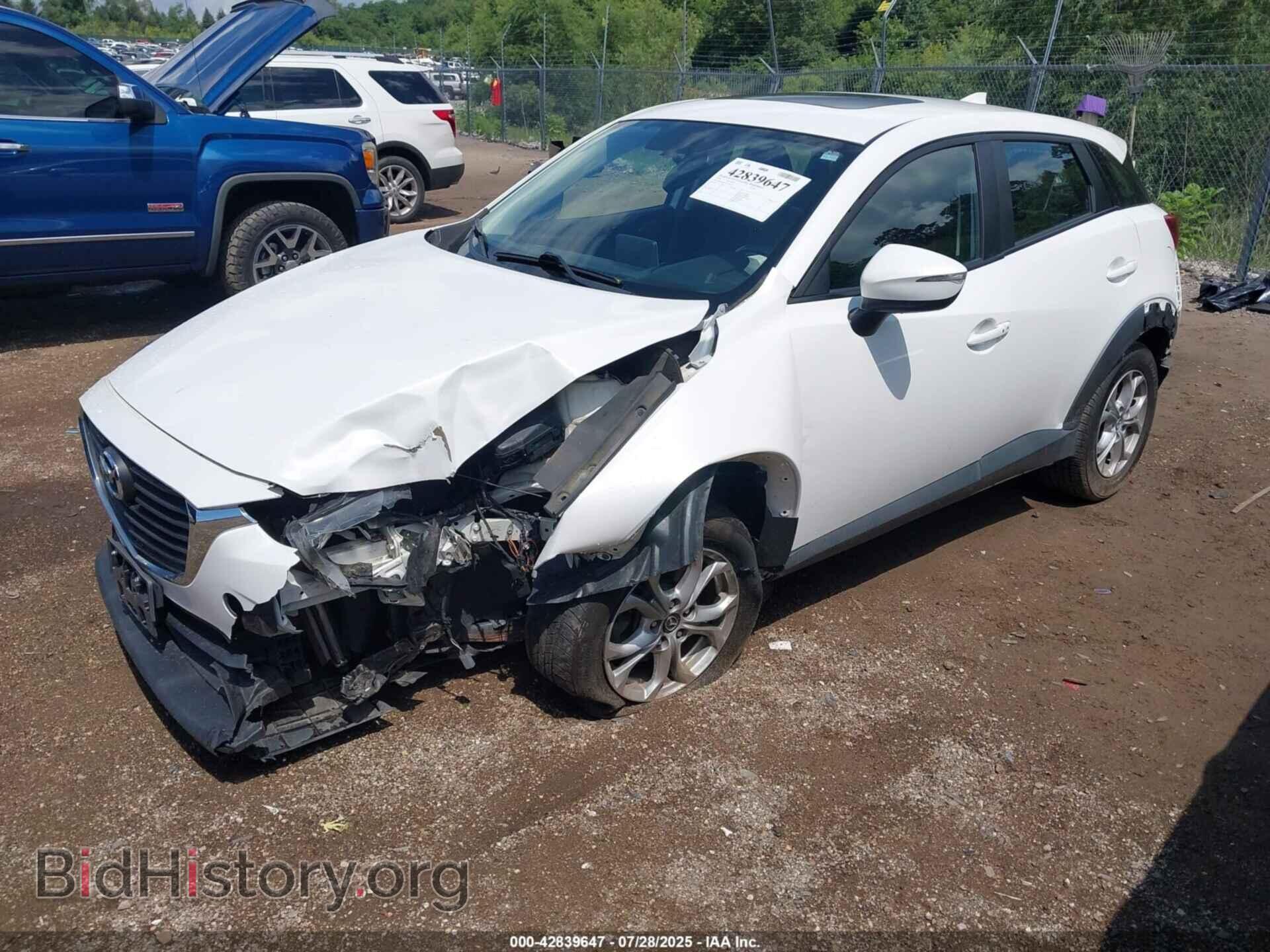 2016 MAZDA CX-3 - VIN: JM1DKBC70G0109293 - Фото 2