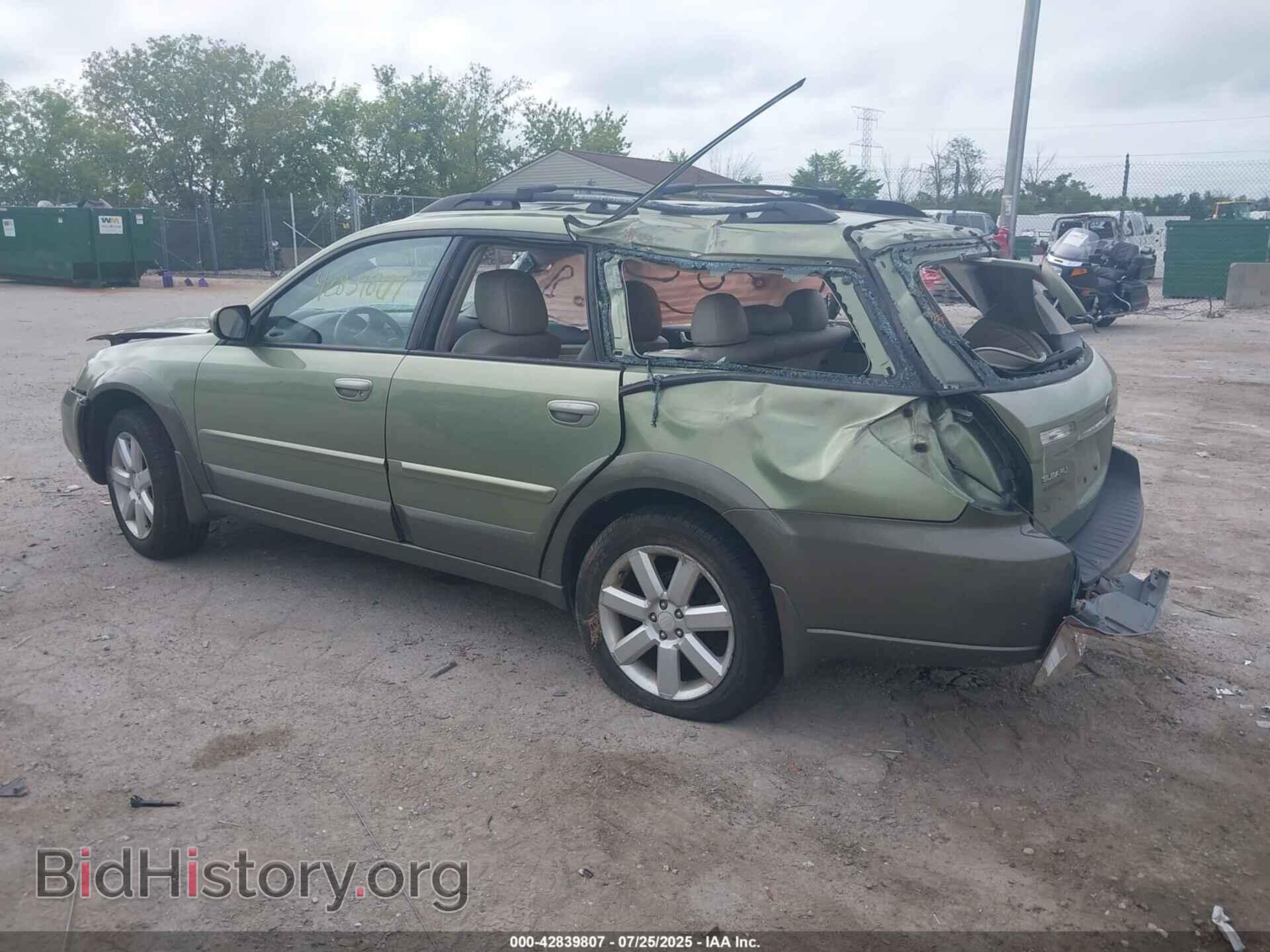 2006 SUBARU OUTBACK - VIN: 4S4BP62C867335047 - Фото 3