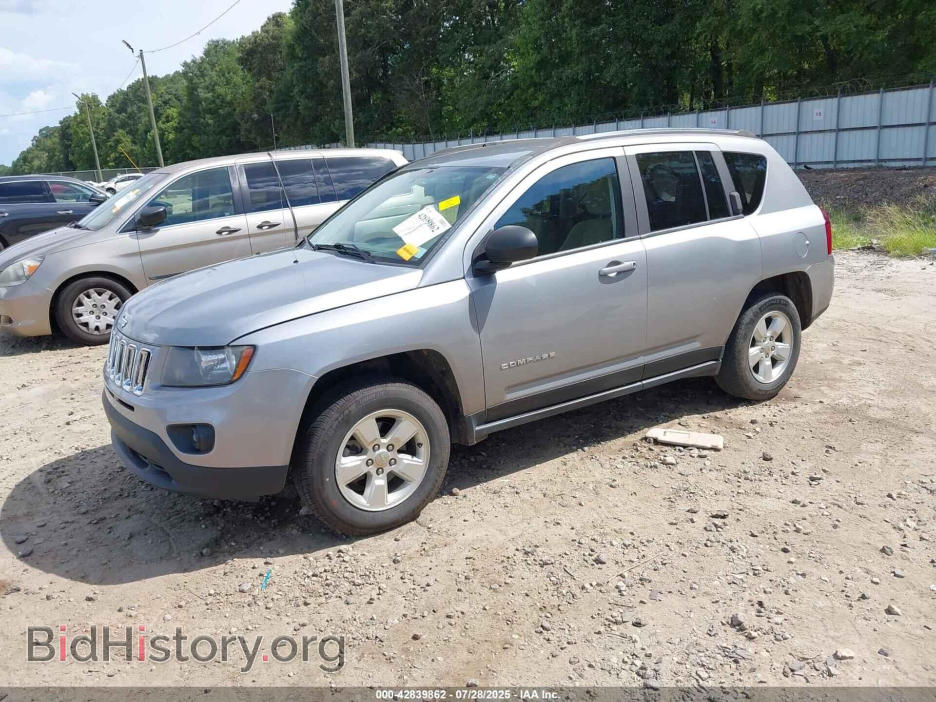 2015 JEEP COMPASS - VIN: 1C4NJCBA8FD104800 - Фото 2