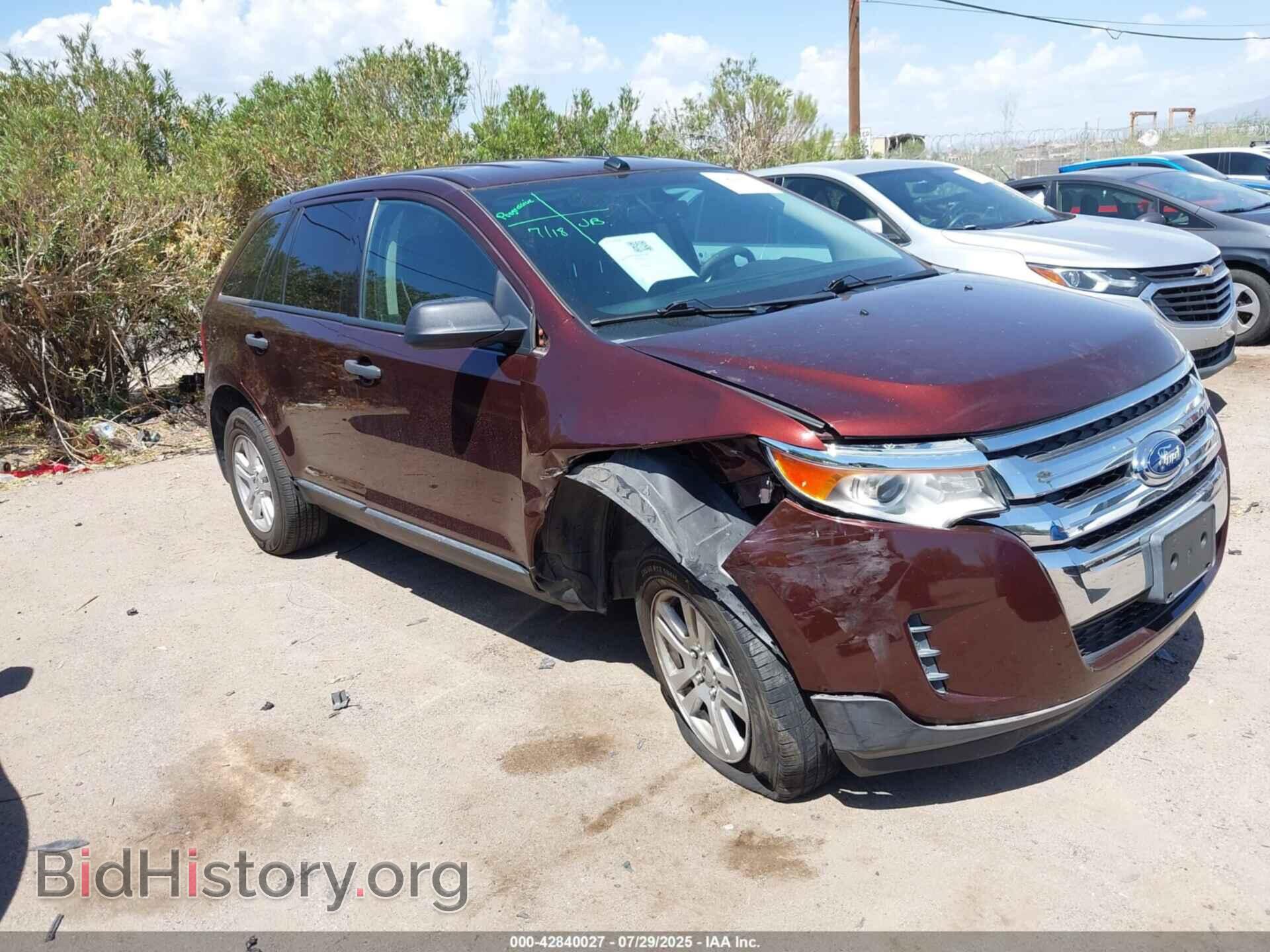 Photo 2FMDK3GC0CBA68956 - FORD EDGE 2012