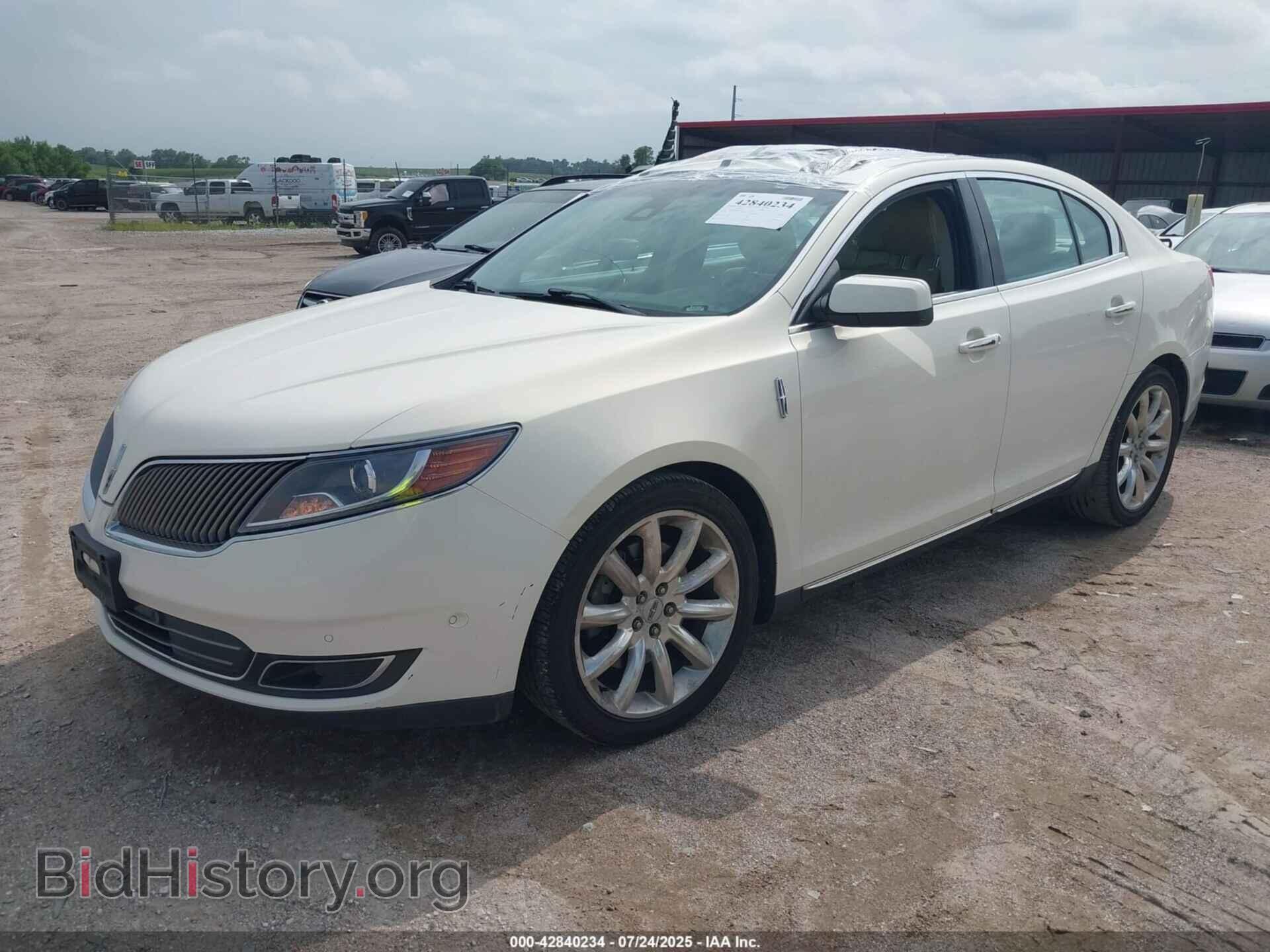 2013 LINCOLN MKS - VIN: 1LNHL9DK0DG611181 - Фото 2