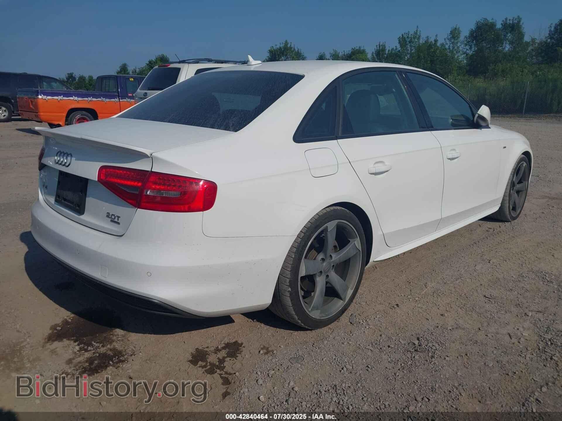 2014 AUDI A4 - VIN: WAUFFAFL9EN025809 - Фото 4