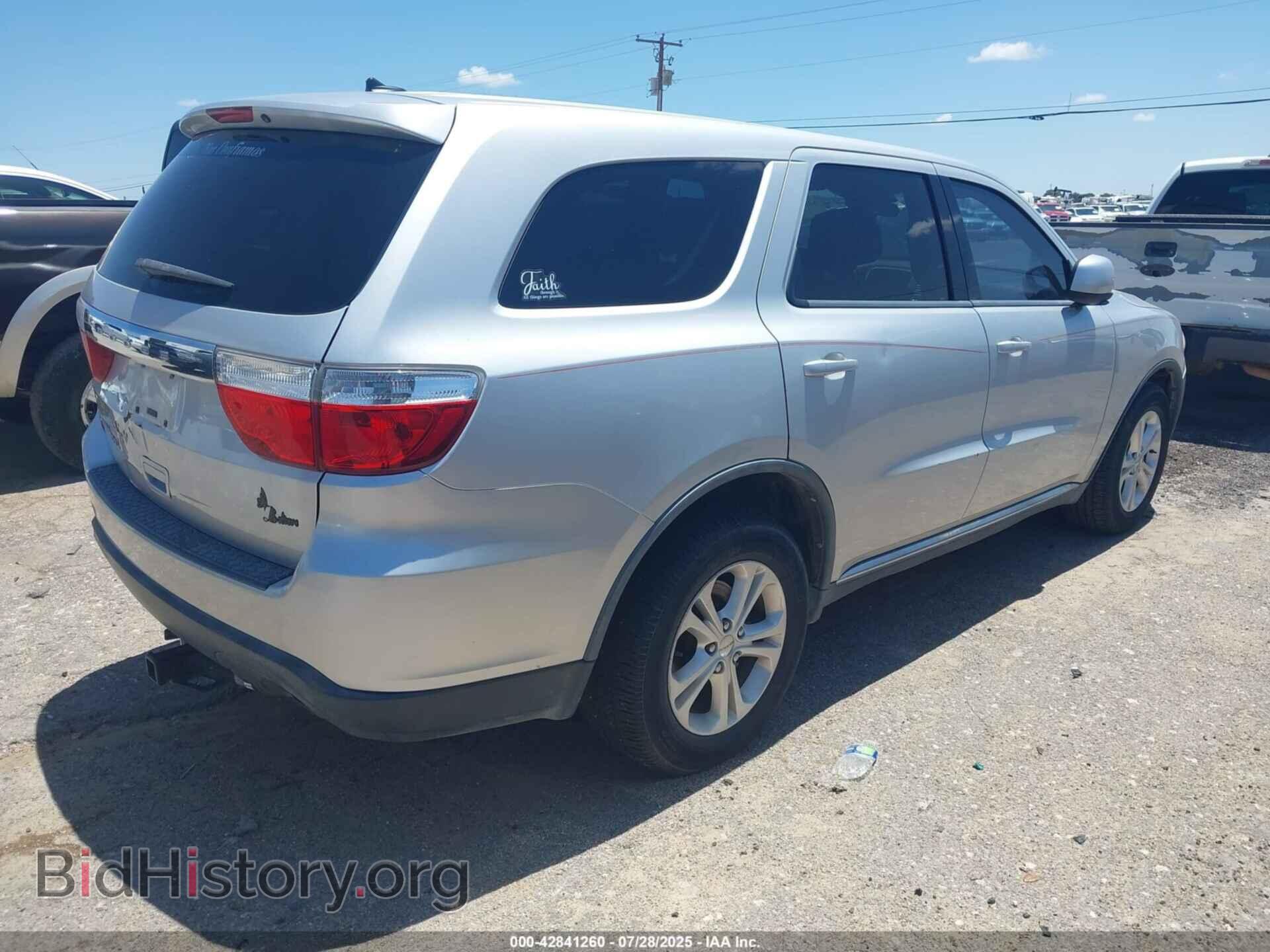 2012 DODGE DURANGO - VIN: 1C4RDHAG0CC138341 - Фото 4