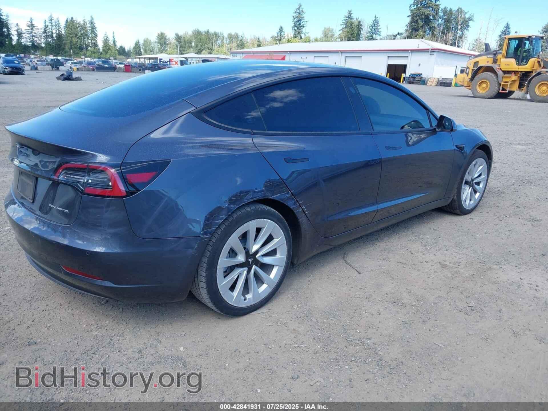 2022 TESLA MODEL 3 - VIN: 5YJ3E1EB9NF272036 - Фото 4
