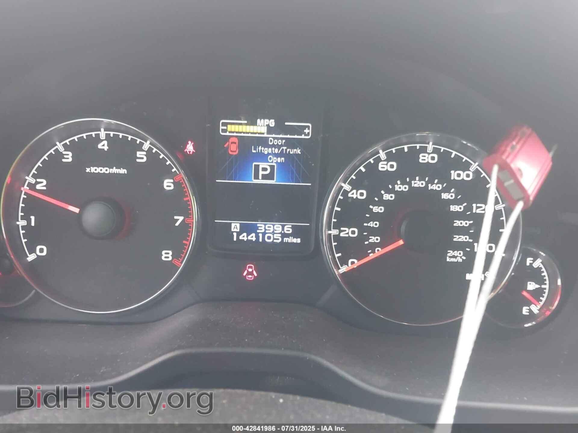 2014 SUBARU OUTBACK - VIN: 4S4BRBLCXE3279619 - Фото 7