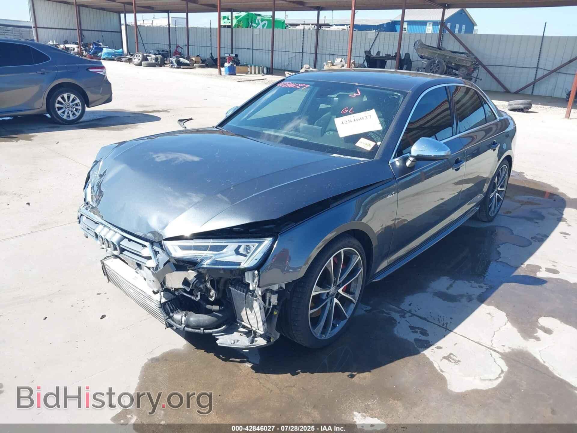 2018 AUDI S4 - VIN: WAUB4AF40JA121164 - Фото 2