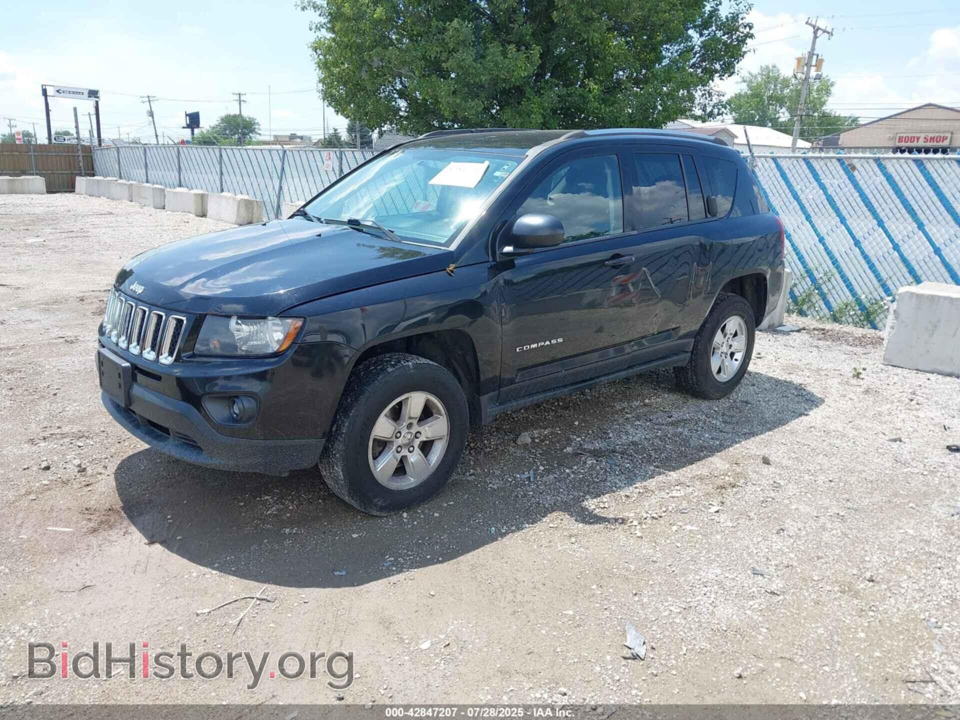 2014 JEEP COMPASS - VIN: 1C4NJCBA2ED882198 - Фото 2