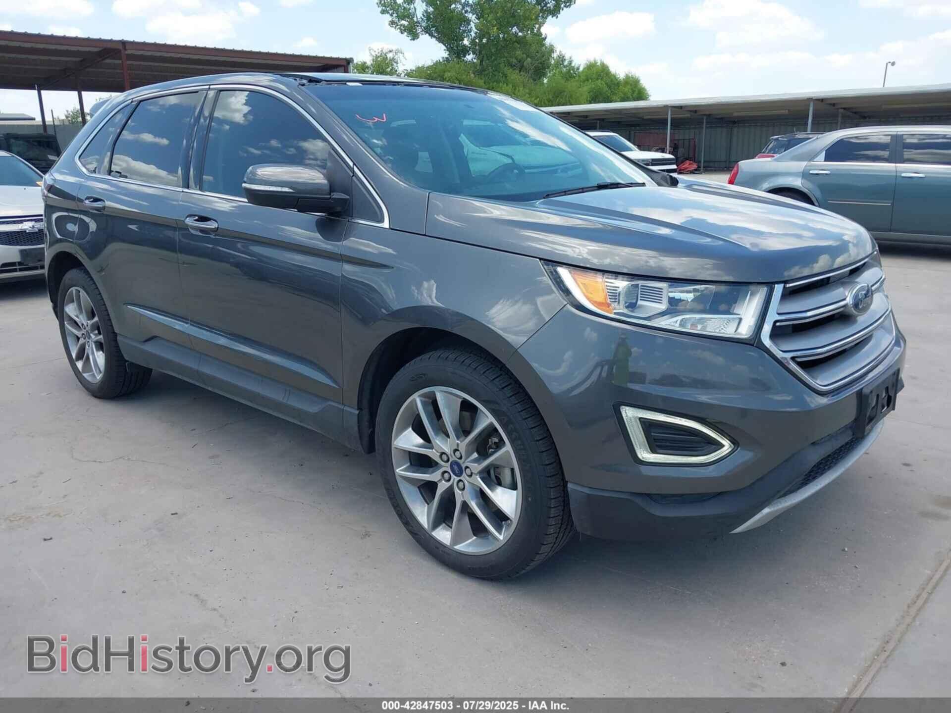 Photo 2FMTK3K89FBC11356 - FORD EDGE 2015