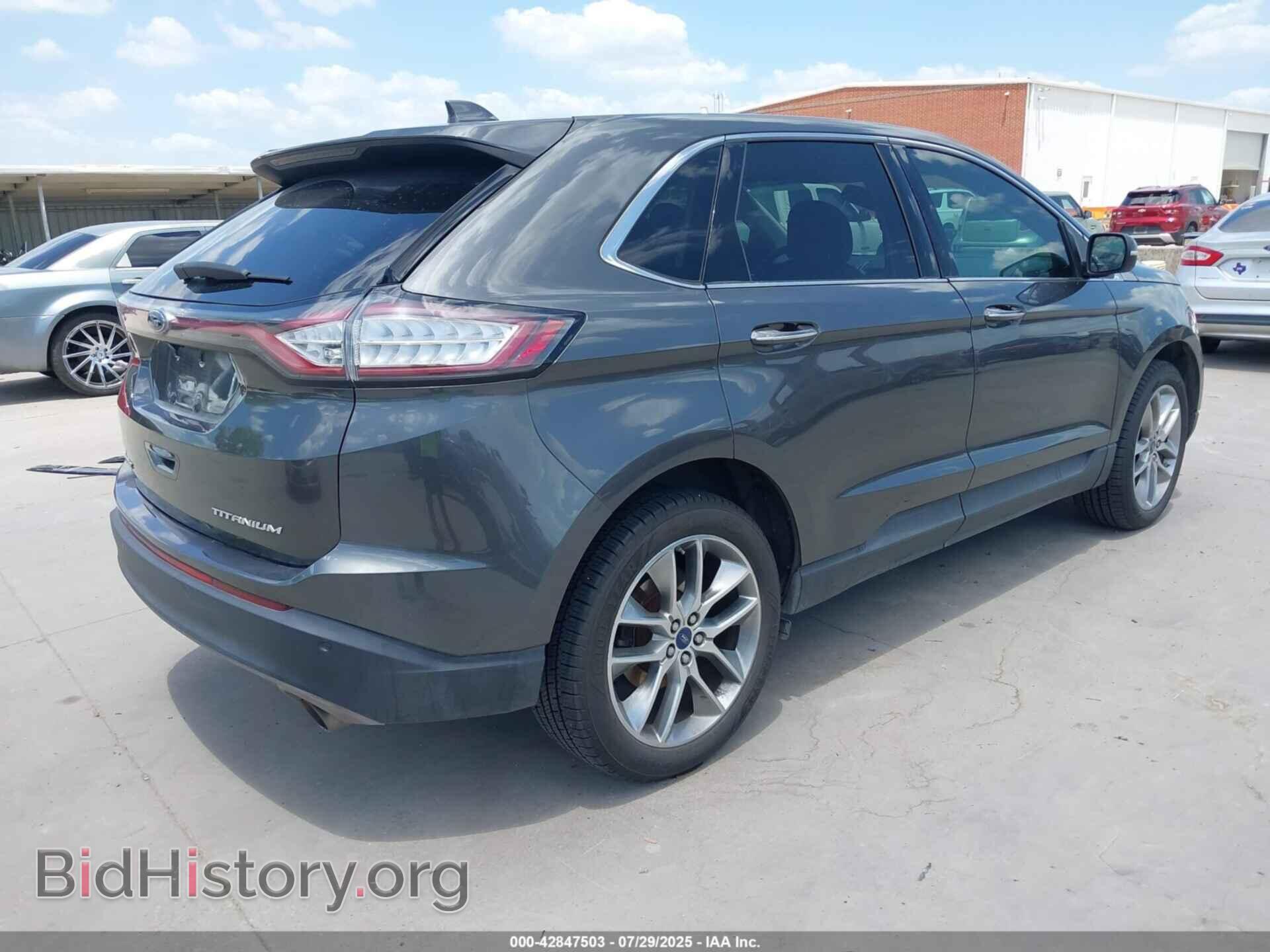 2015 FORD EDGE - VIN: 2FMTK3K89FBC11356 - Фото 4