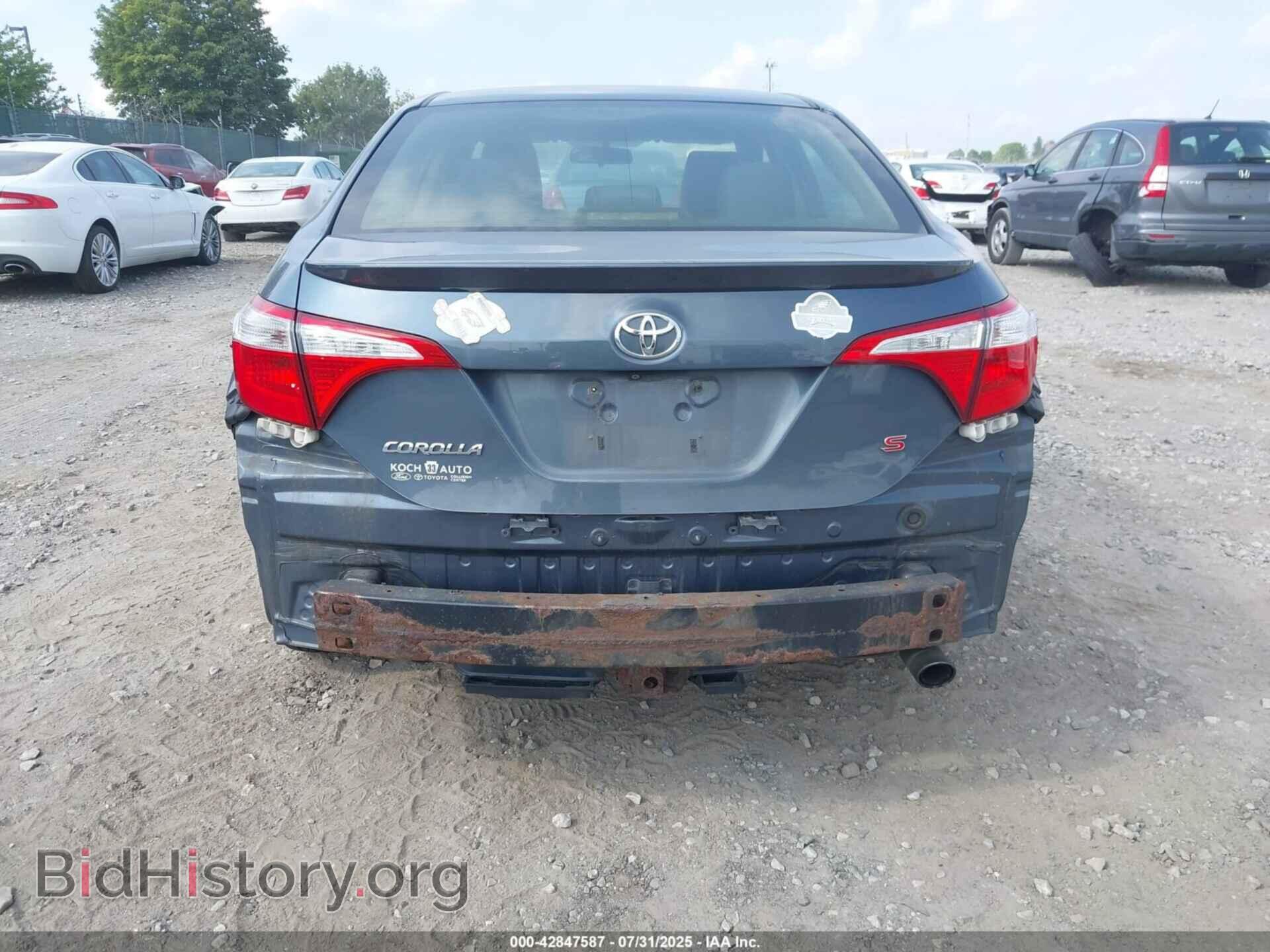 2014 TOYOTA COROLLA - VIN: 2T1BURHE1EC215627 - Фото 6