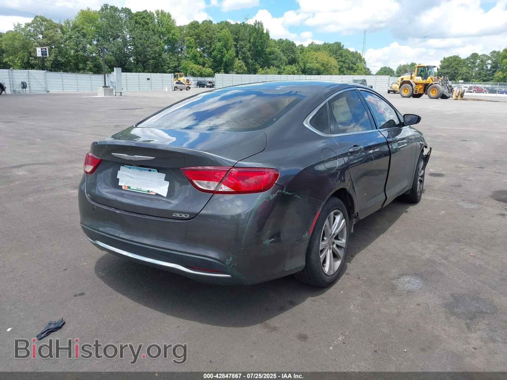 2016 CHRYSLER 200 - VIN: 1C3CCCAB6GN145129 - Фото 4