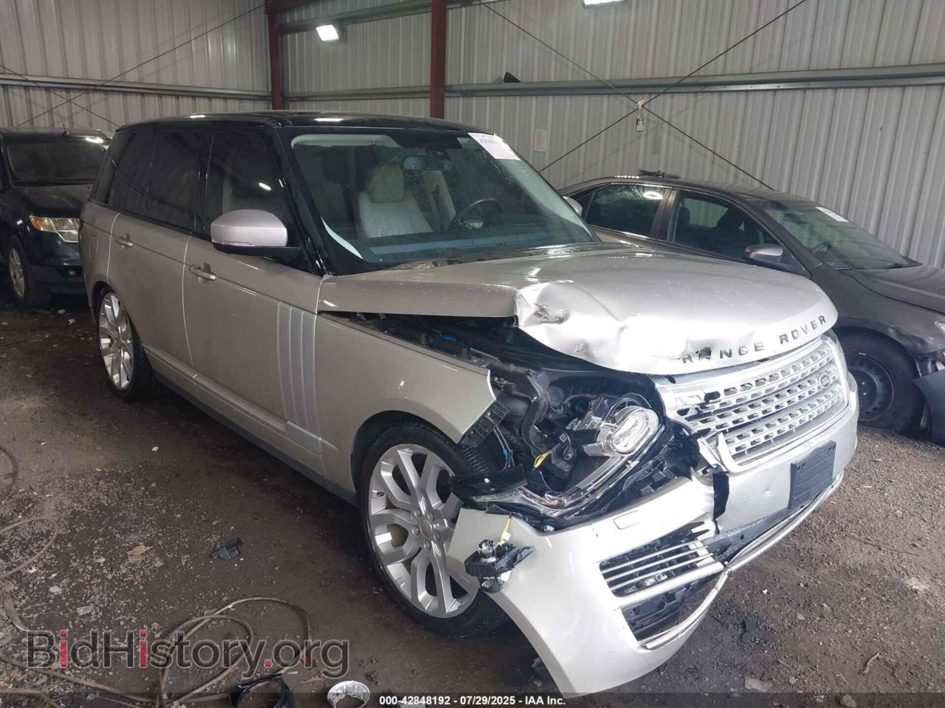 Photo SALGS2VF2FA205395 - LAND ROVER RANGE ROVER 2015