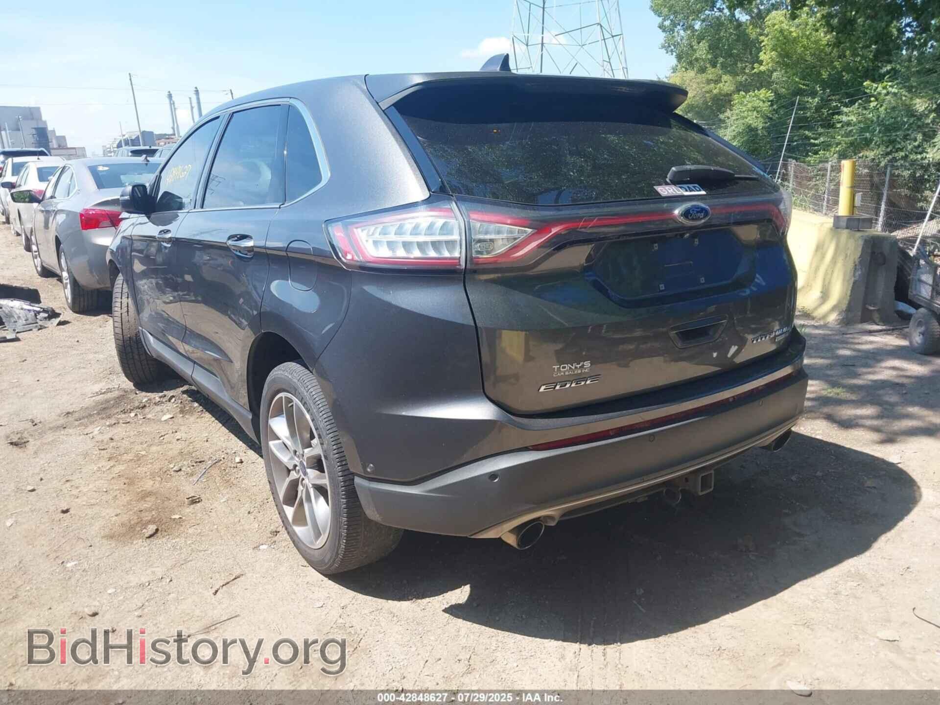 2016 FORD EDGE - VIN: 2FMPK4K98GBC35696 - Photo 3