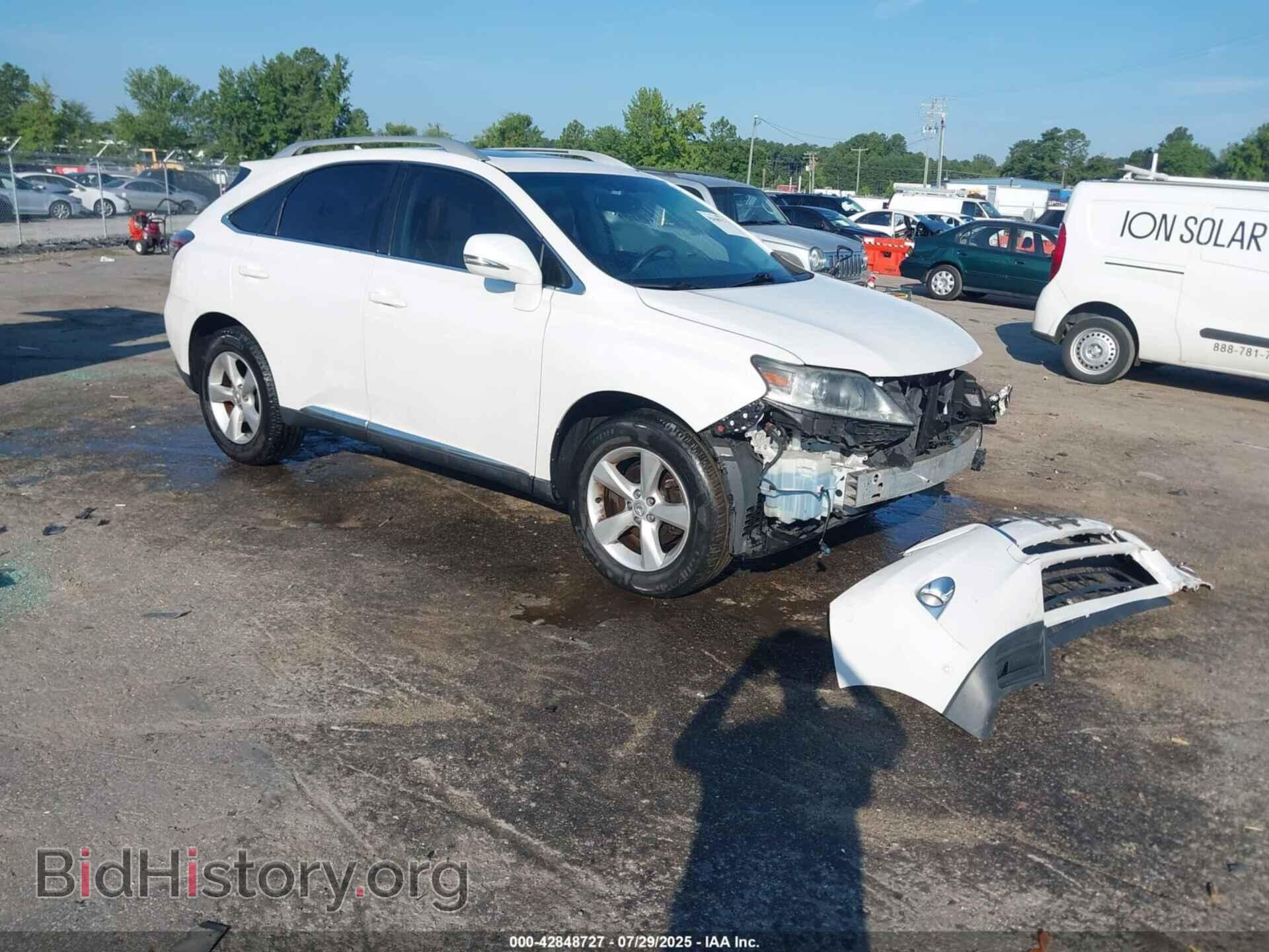 Фотография 2T2BK1BA9DC196350 - LEXUS RX 350 2013