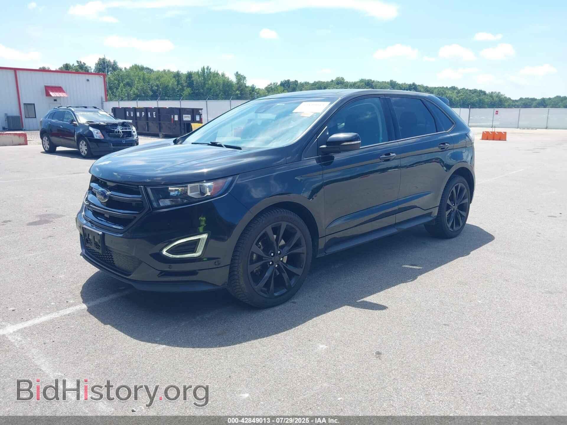 2015 FORD EDGE - VIN: 2FMTK4AP8FBC09774 - Фото 2