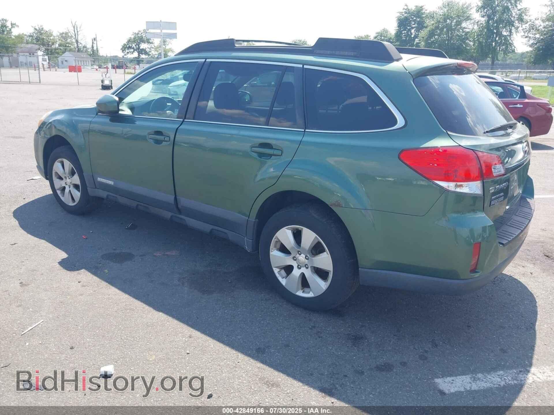 2011 SUBARU OUTBACK - VIN: 4S4BRBGC6B3313593 - Фото 3