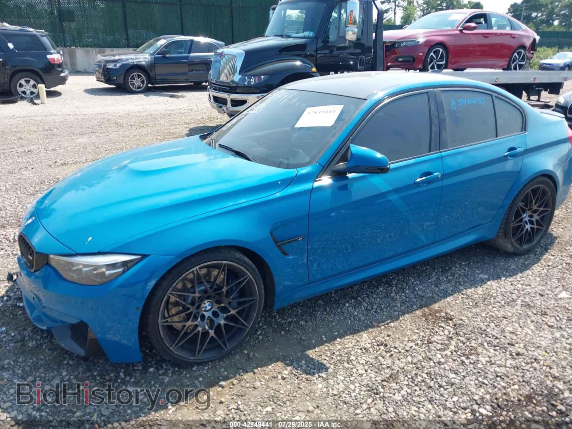 2018 BMW M3 - VIN: WBS8M9C55J5K99887 - Фото 2