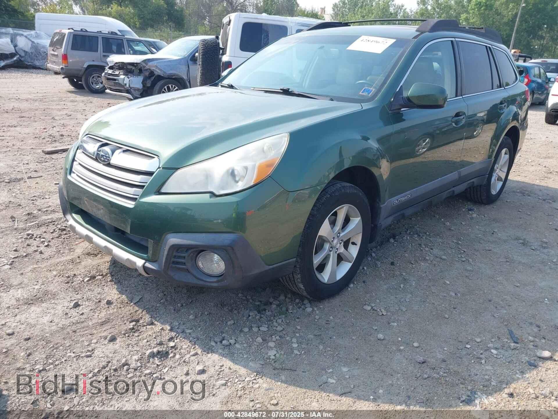 2013 SUBARU OUTBACK - VIN: 4S4BRBLC8D3204478 - Фото 2
