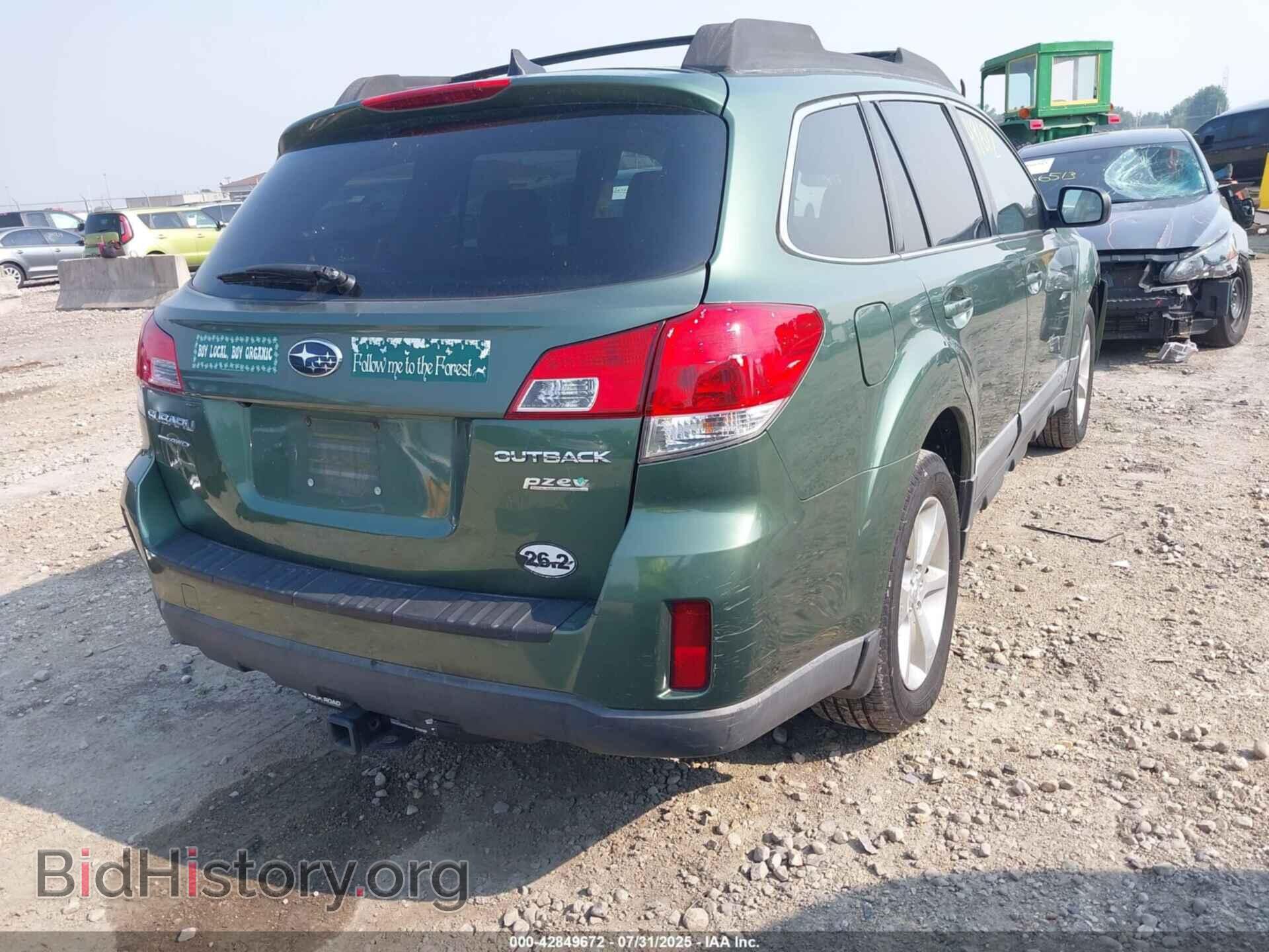 2013 SUBARU OUTBACK - VIN: 4S4BRBLC8D3204478 - Фото 4
