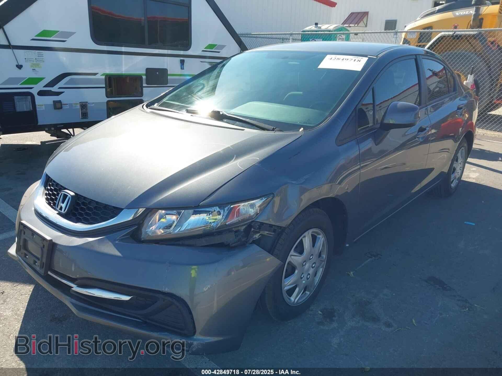 2013 HONDA CIVIC - VIN: 19XFB2F57DE215035 - Фото 2