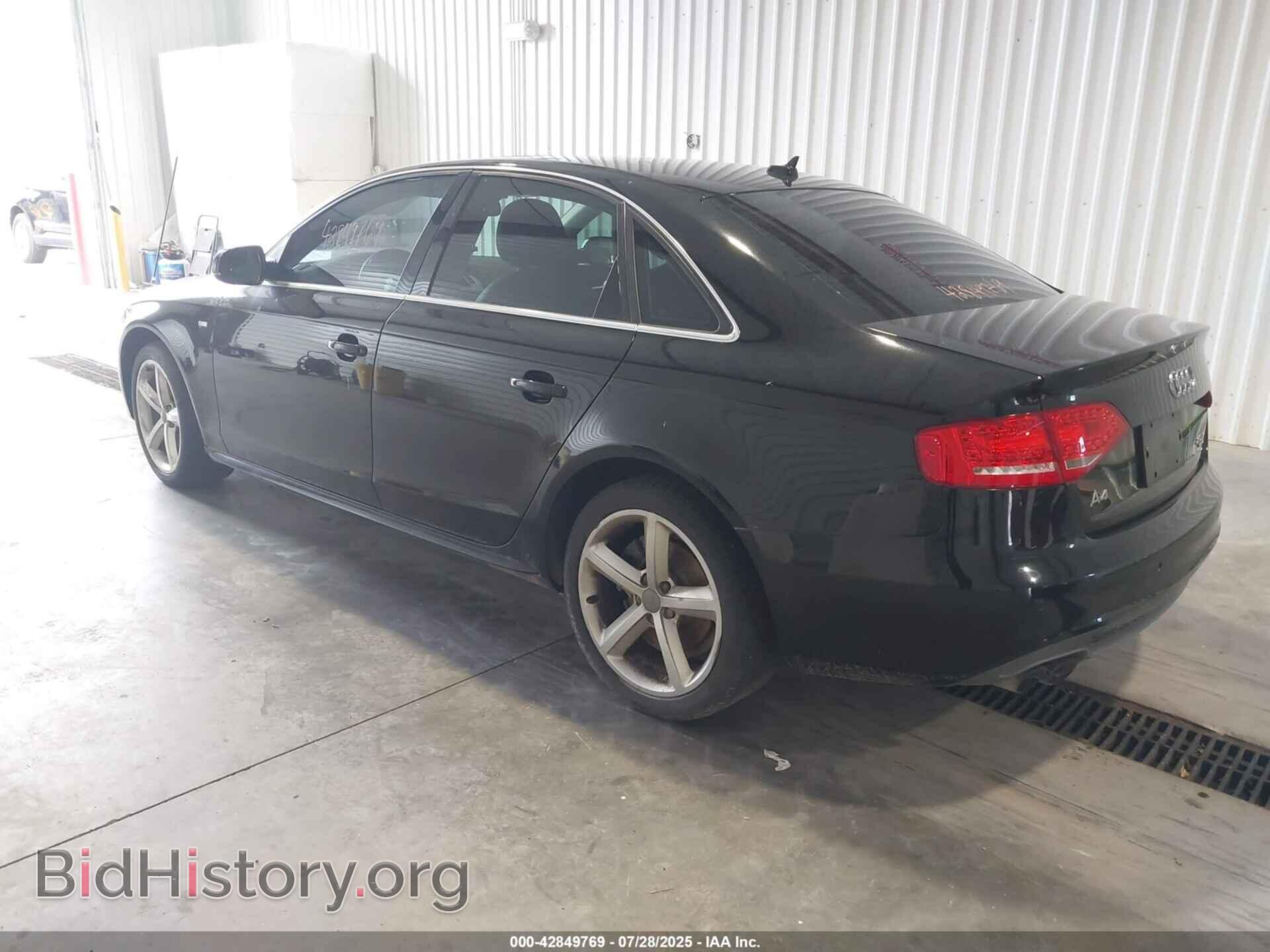 2012 AUDI A4 - VIN: WAUFFAFL0CA070285 - Photo 3