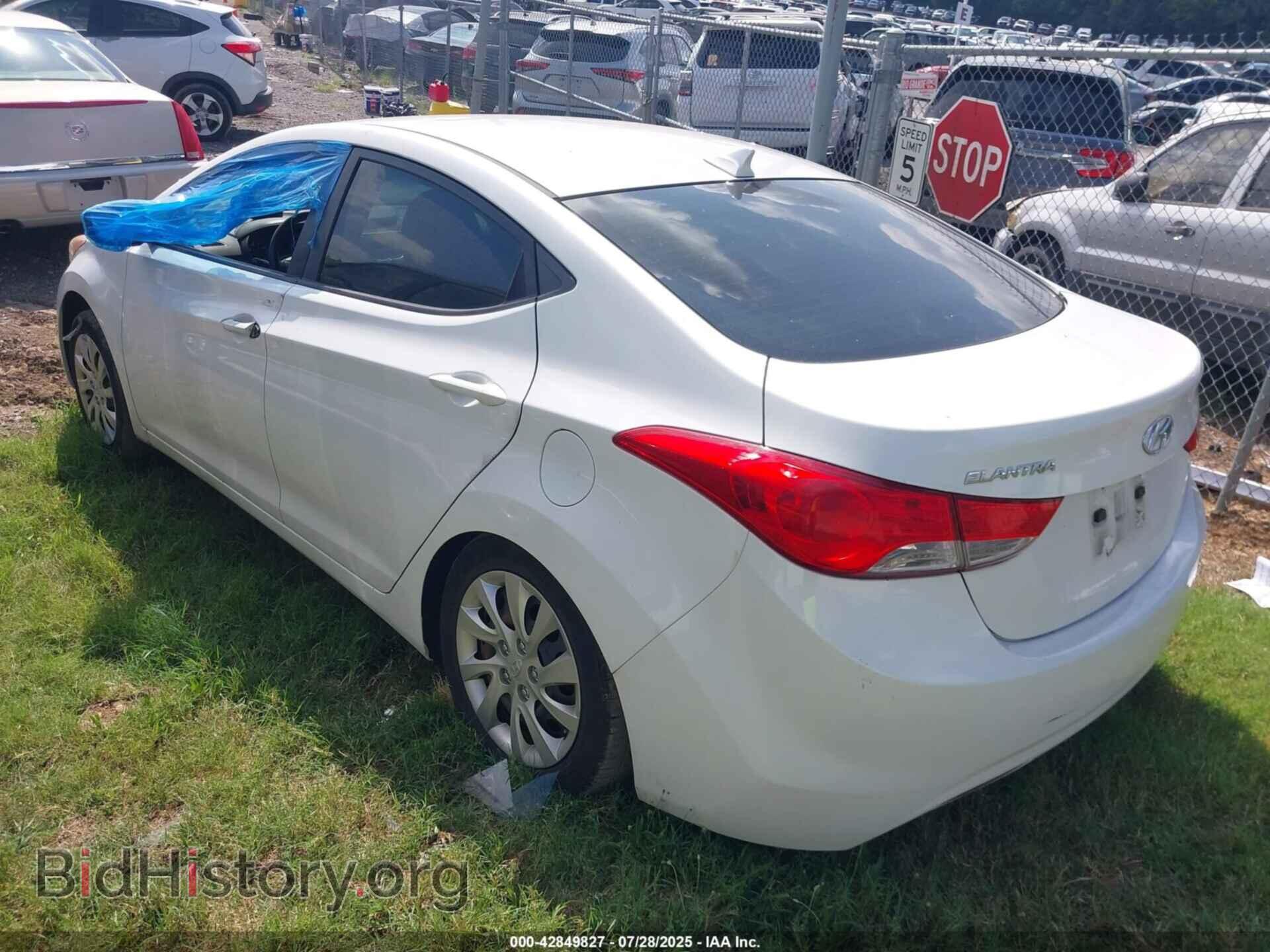 2012 HYUNDAI ELANTRA - VIN: 5NPDH4AEXCH068485 - Фото 3
