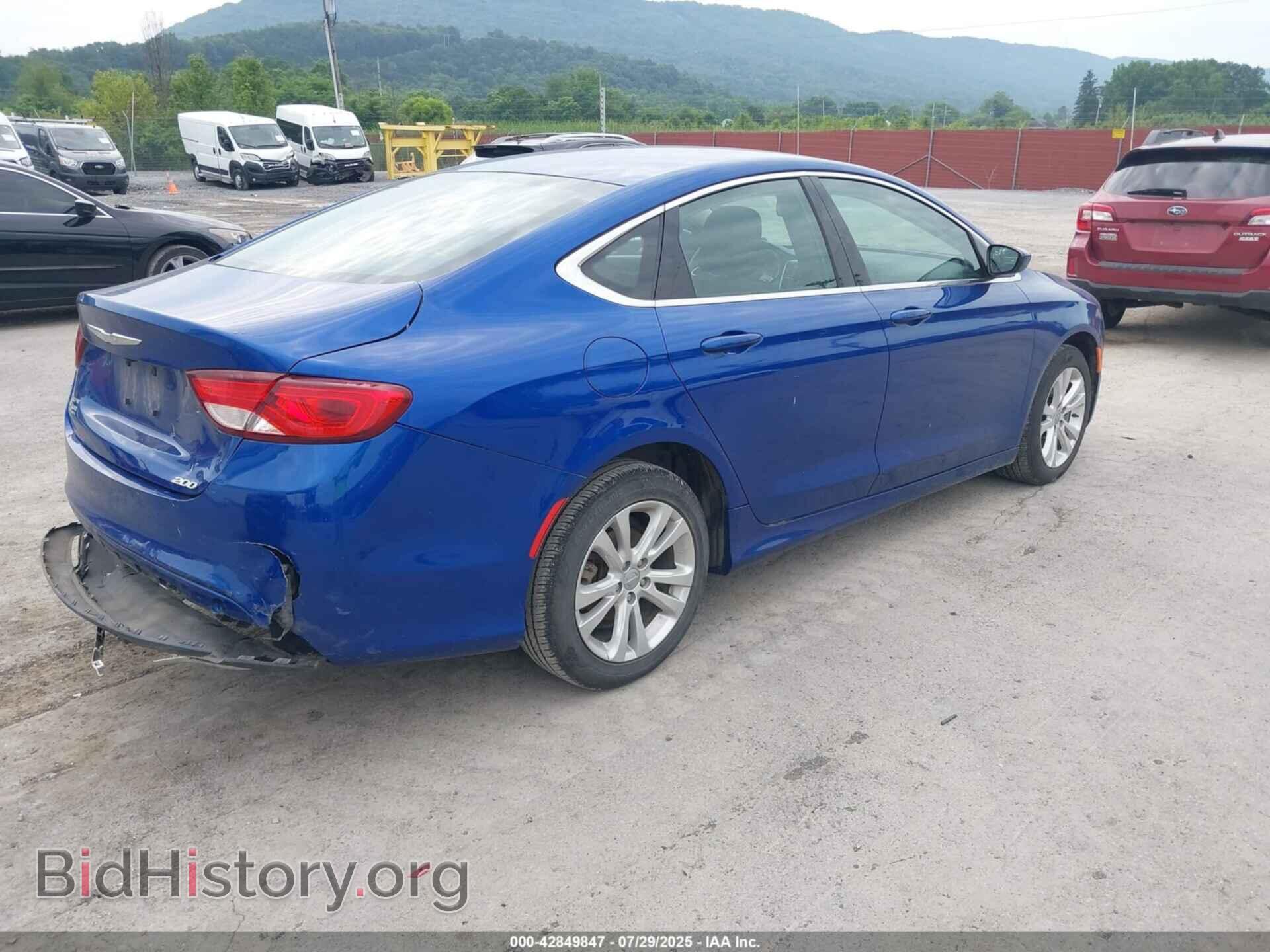 2016 CHRYSLER 200 - VIN: 1C3CCCAB2GN167094 - Фото 4