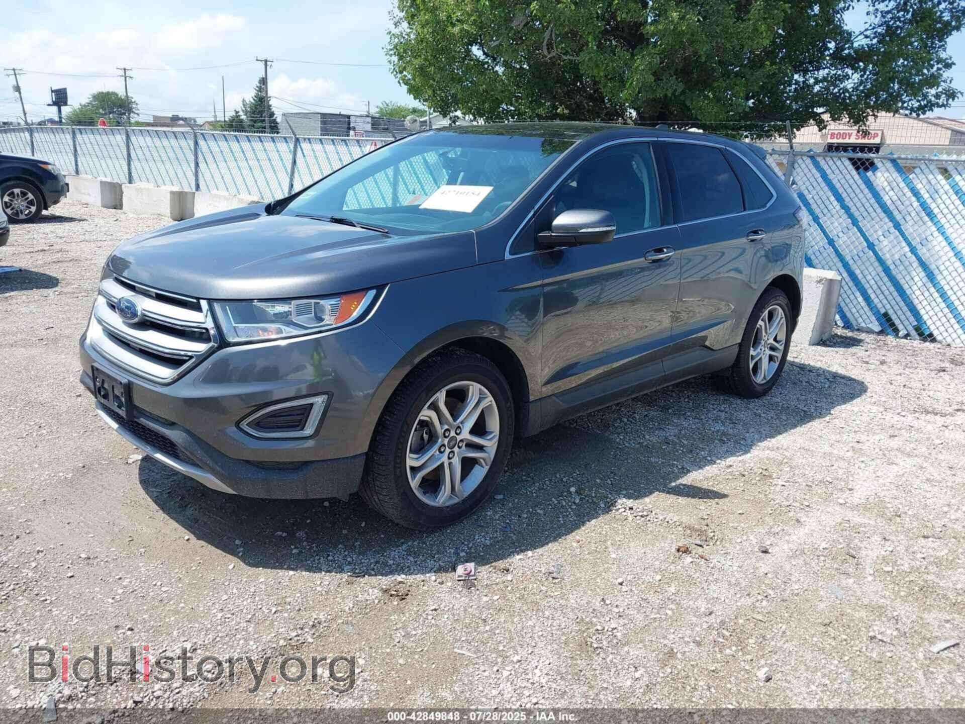 2018 FORD EDGE - VIN: 2FMPK4K91JBB42641 - Фото 2