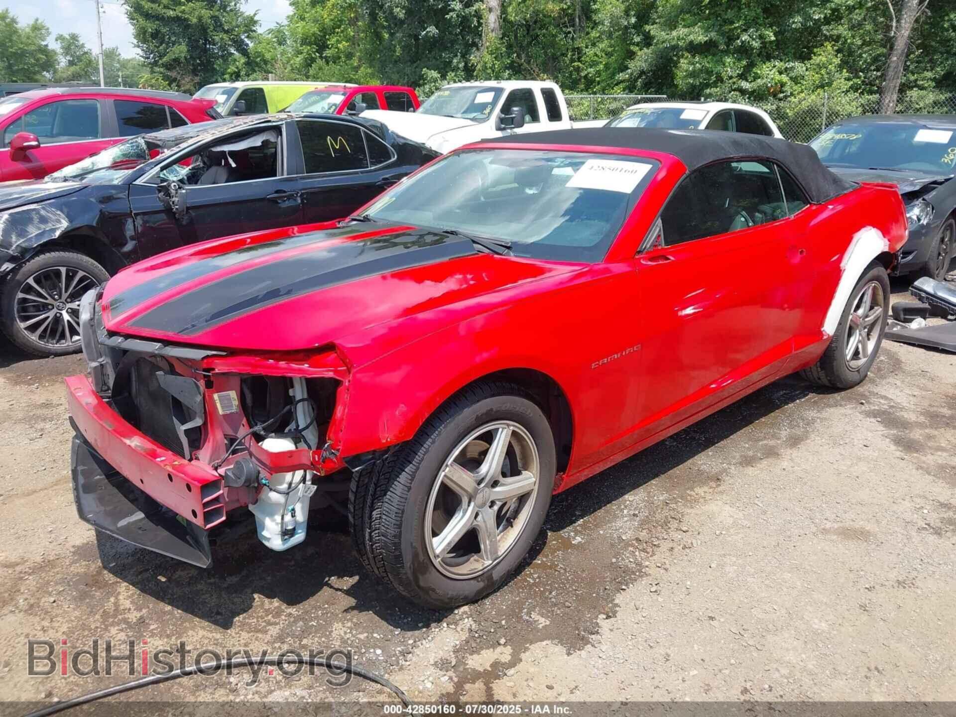 2012 CHEVROLET CAMARO - VIN: 2G1FB3D34C9209433 - Фото 2