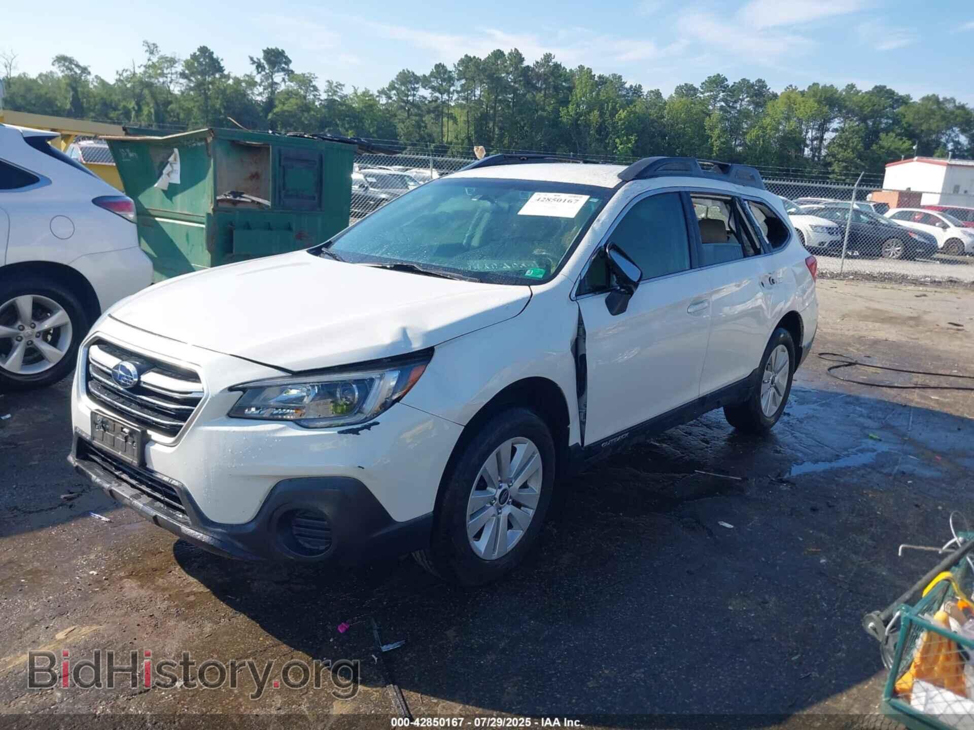 2019 SUBARU OUTBACK - VIN: 4S4BSABC1K3358723 - Фото 2