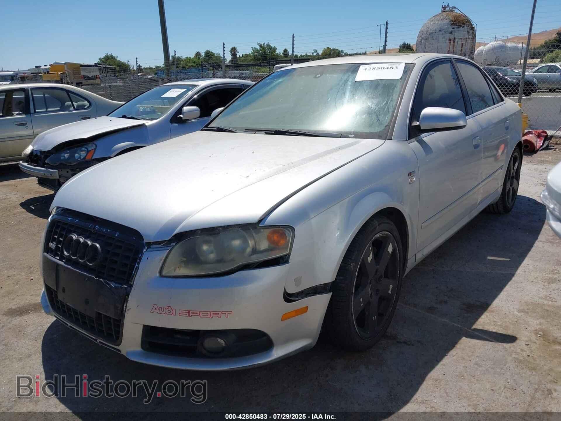 2006 AUDI A4 - VIN: WAUBF78E46A183290 - Фото 2