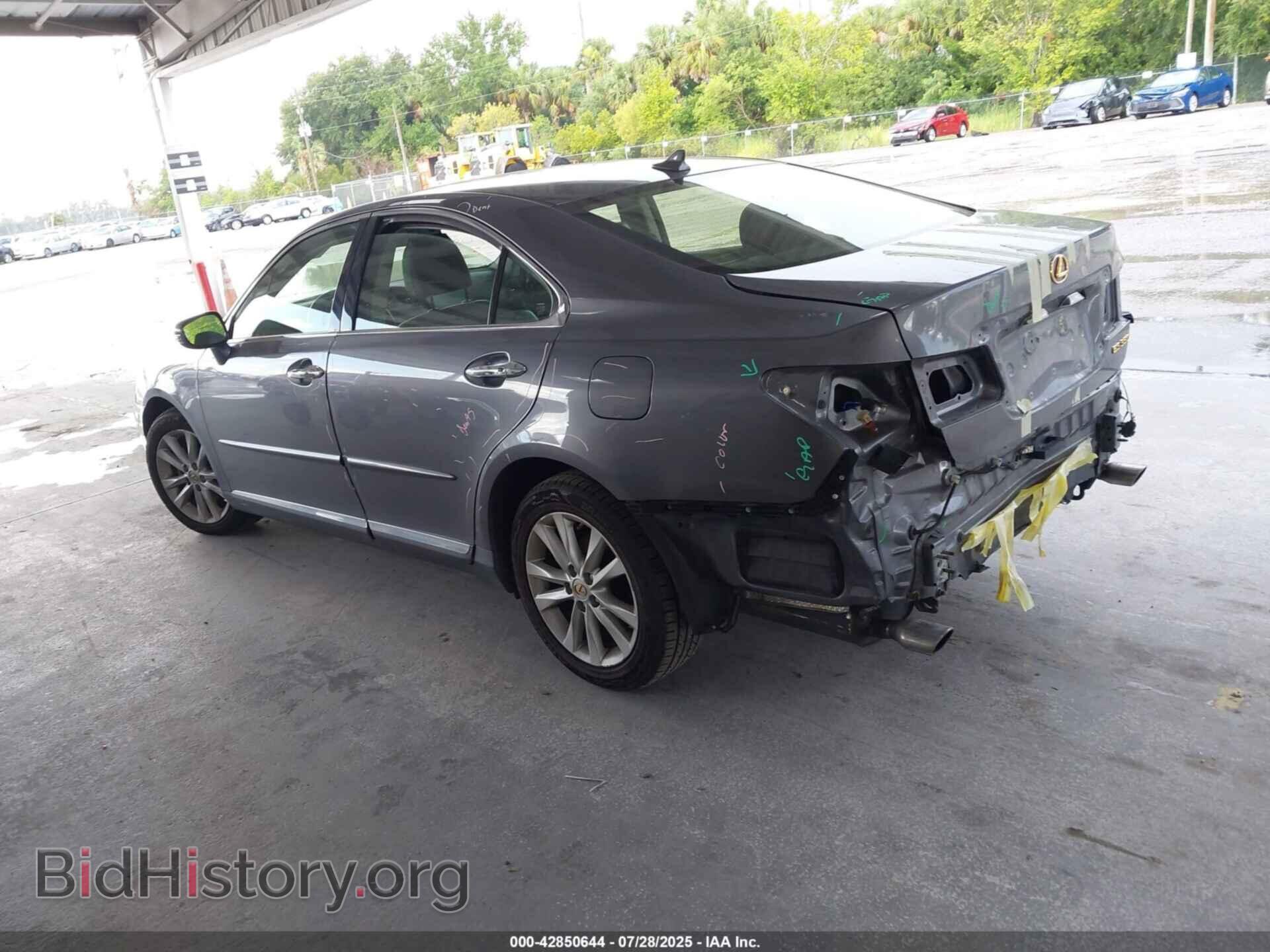 2012 LEXUS ES 350 - VIN: JTHBK1EG0C2492471 - Photo 3