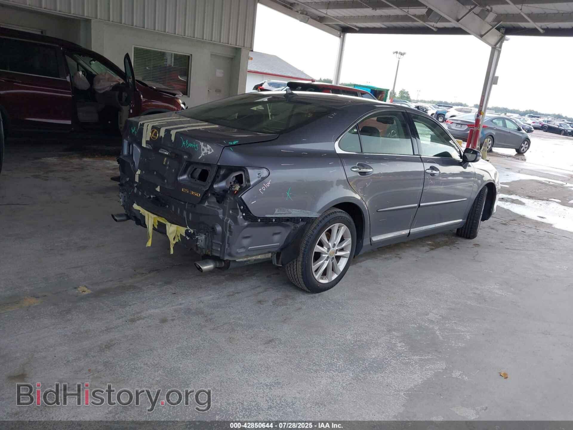 2012 LEXUS ES 350 - VIN: JTHBK1EG0C2492471 - Photo 4