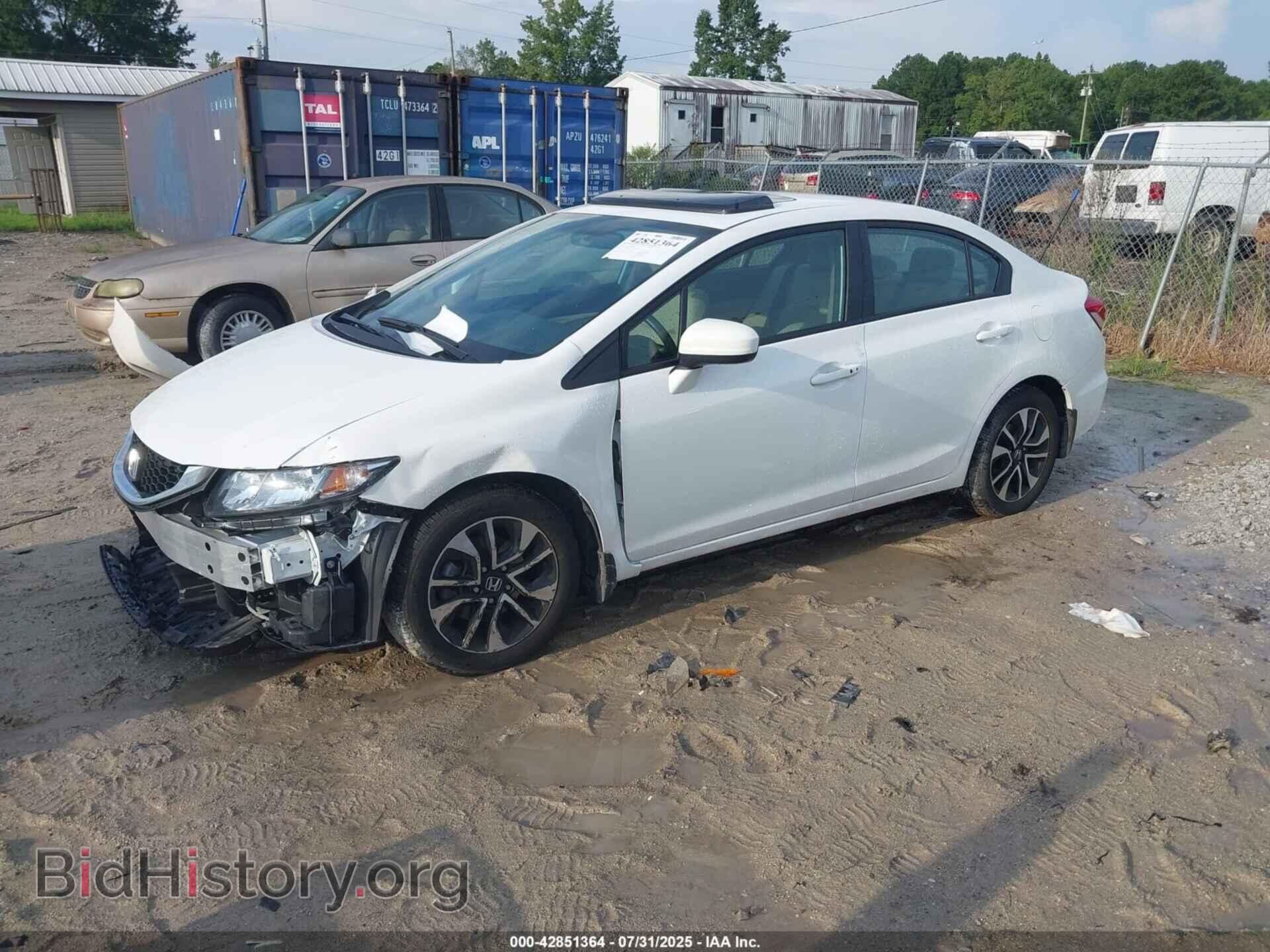 2015 HONDA CIVIC - VIN: 19XFB2F8XFE008264 - Фото 2