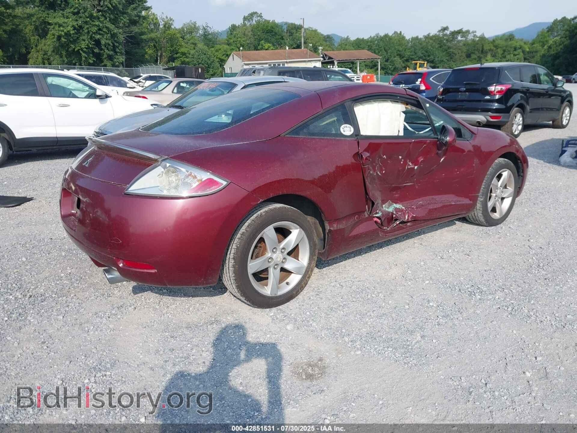 2007 MITSUBISHI ECLIPSE - VIN: 4A3AK24F17E072733 - Photo 4