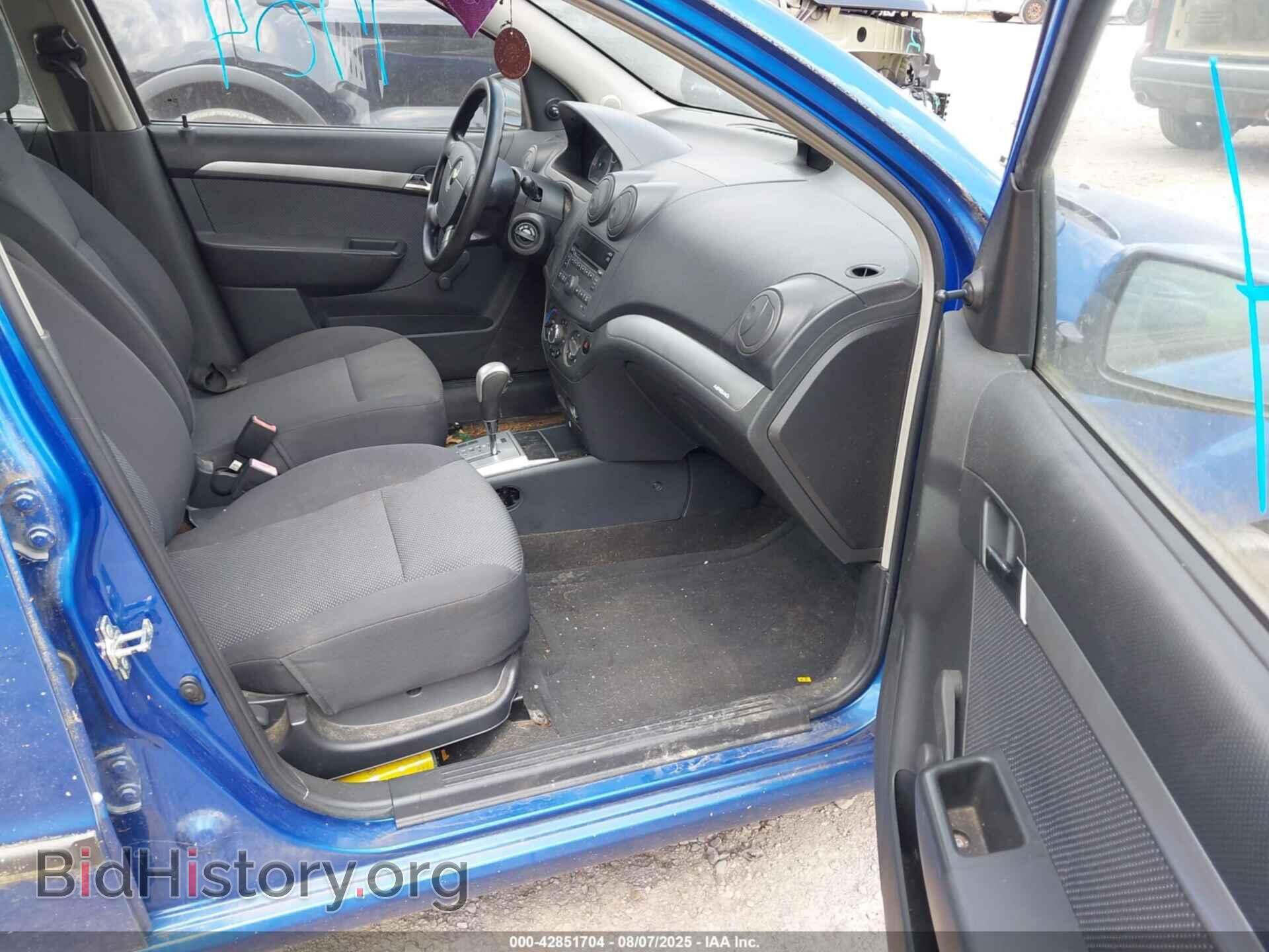 2010 CHEVROLET AVEO - VIN: KL1TD5DE5AB048367 - Фото 5