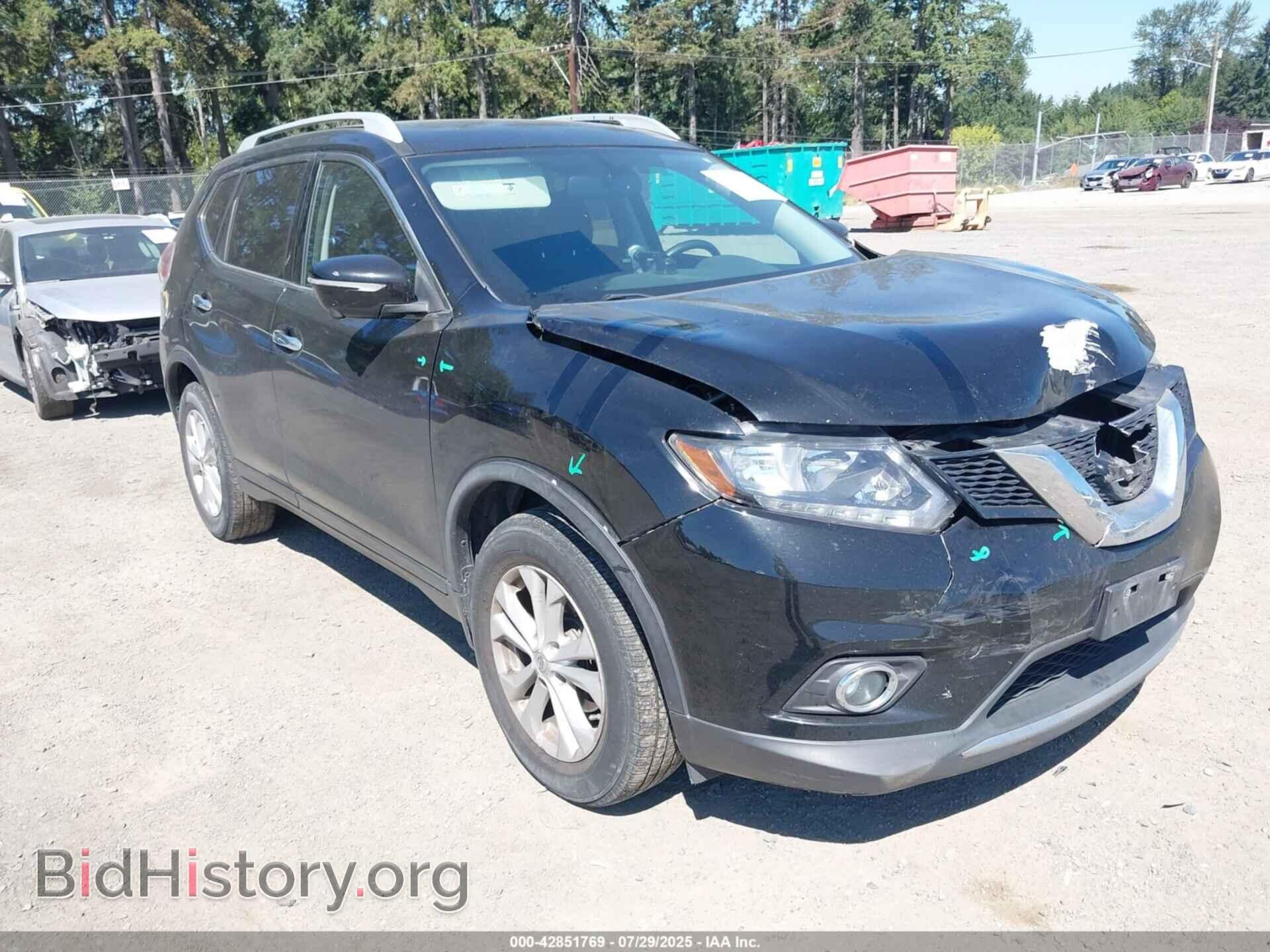 Photo 5N1AT2MV7EC804925 - NISSAN ROGUE 2014