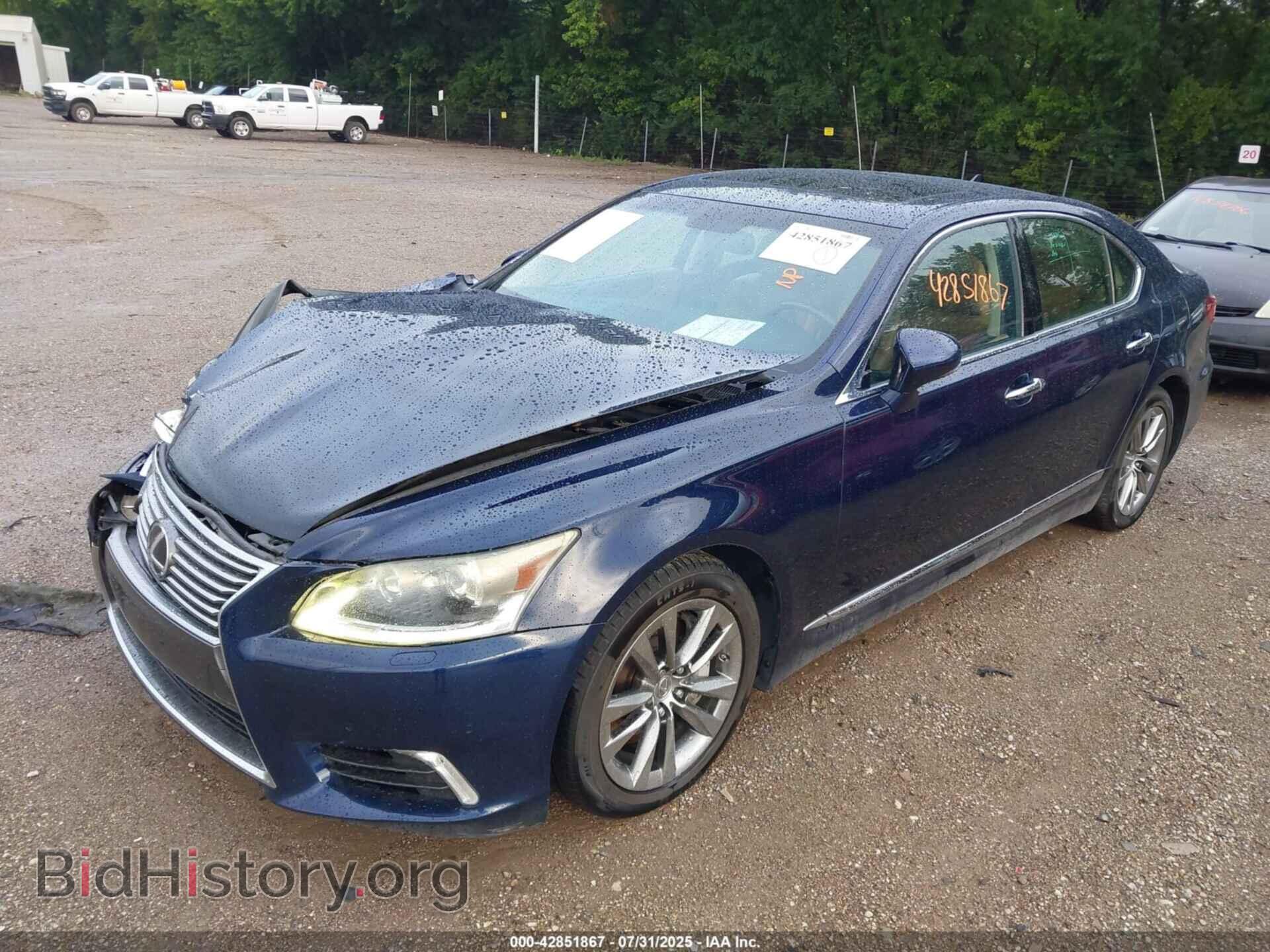 2013 LEXUS LS 460 - VIN: JTHCL5EF3D5016585 - Фото 2