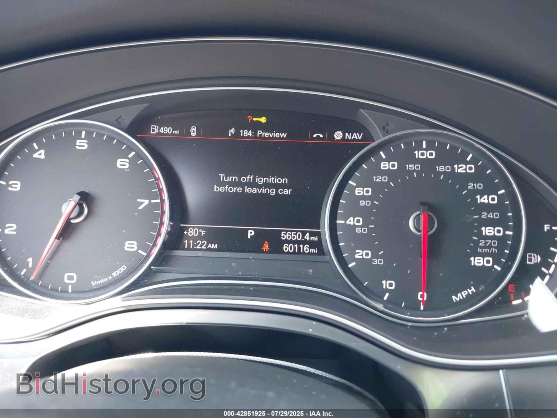 2015 AUDI A7 - VIN: WAUWGAFC3FN016831 - Фото 7