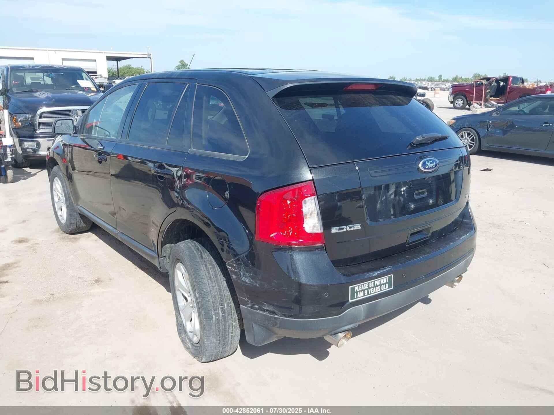 2013 FORD EDGE - VIN: 2FMDK3JC6DBE37474 - Photo 3