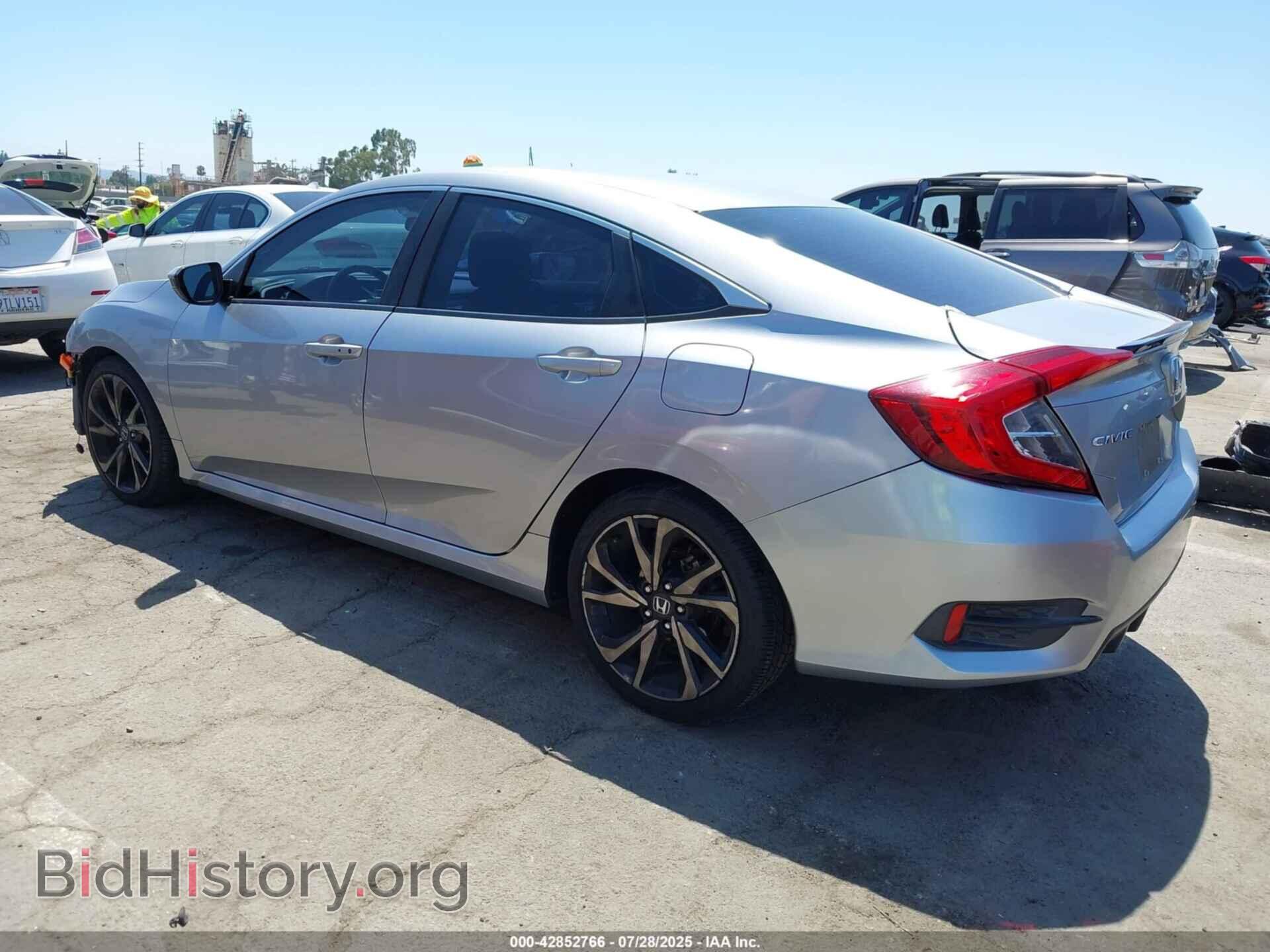 2019 HONDA CIVIC - VIN: 2HGFC2F86KH518933 - Фото 3