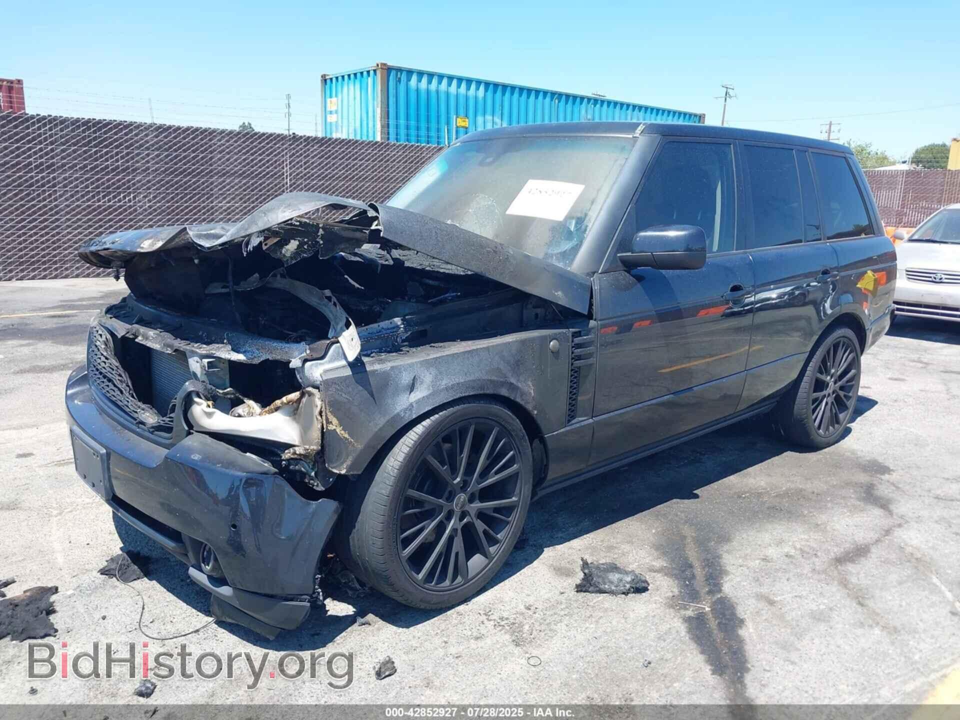 2012 LAND ROVER RANGE ROVER - VIN: SALME1D44CA370462 - Фото 2