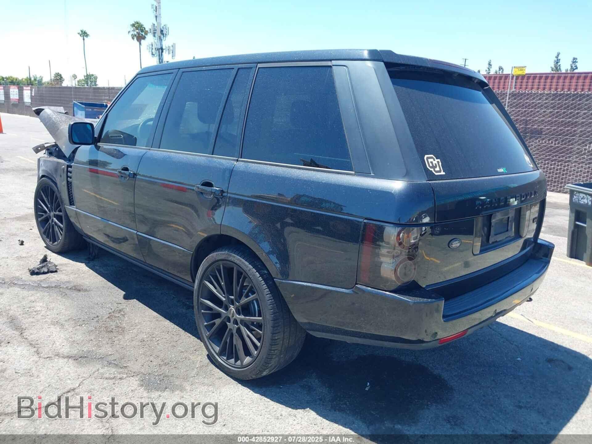2012 LAND ROVER RANGE ROVER - VIN: SALME1D44CA370462 - Фото 3