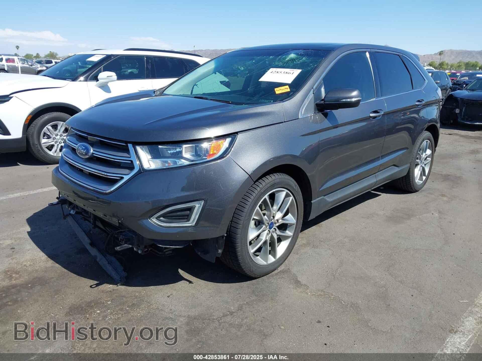 2017 FORD EDGE - VIN: 2FMPK3K84HBB89321 - Фото 2