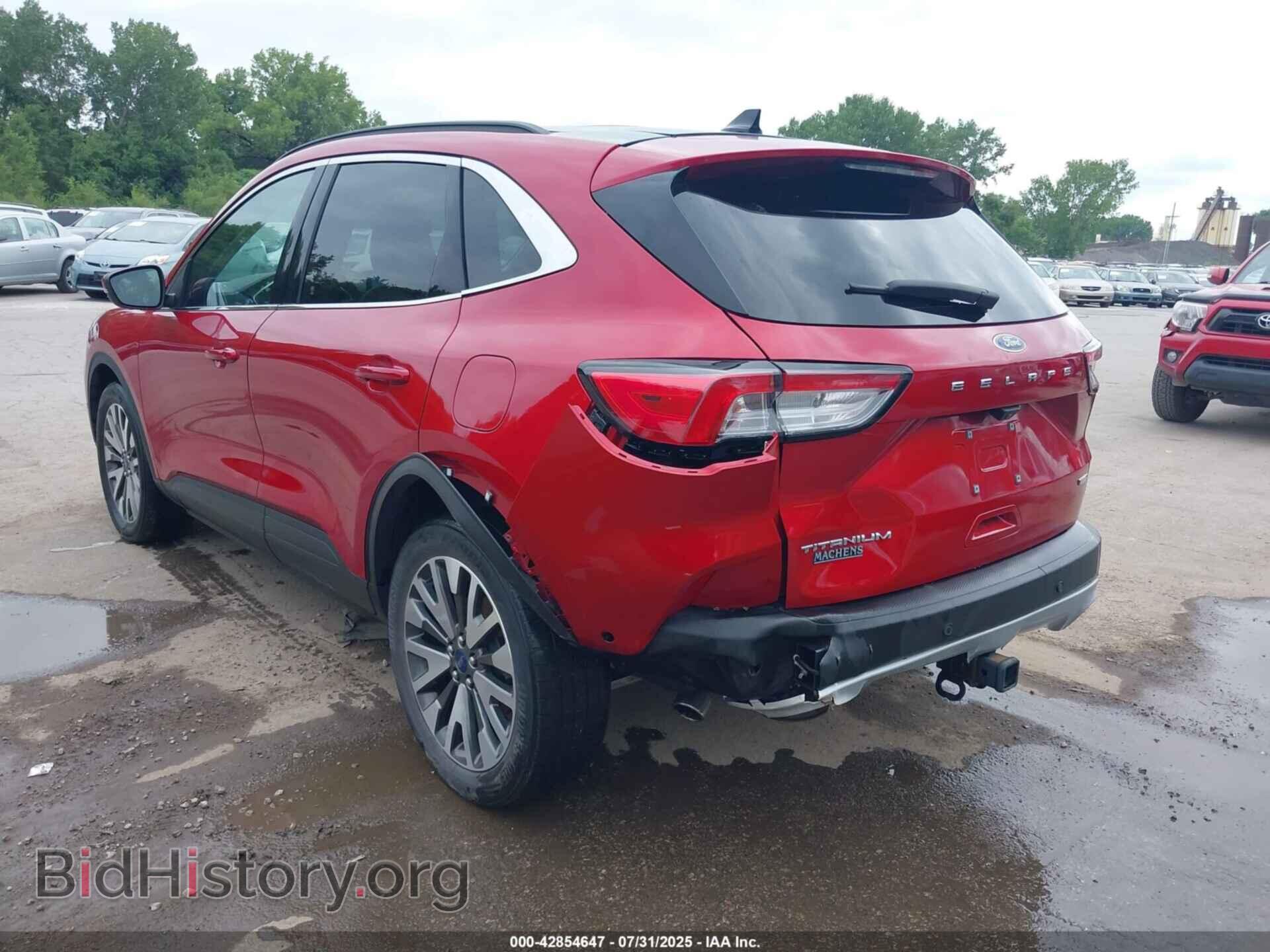 2020 FORD ESCAPE - VIN: 1FMCU9J97LUA77296 - Photo 3