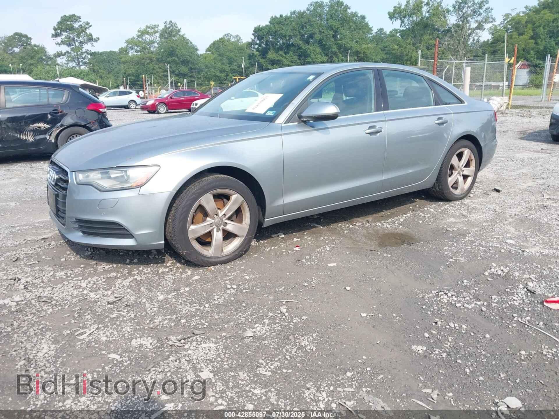 2012 AUDI A6 - VIN: WAUDFAFC2CN100676 - Фото 2